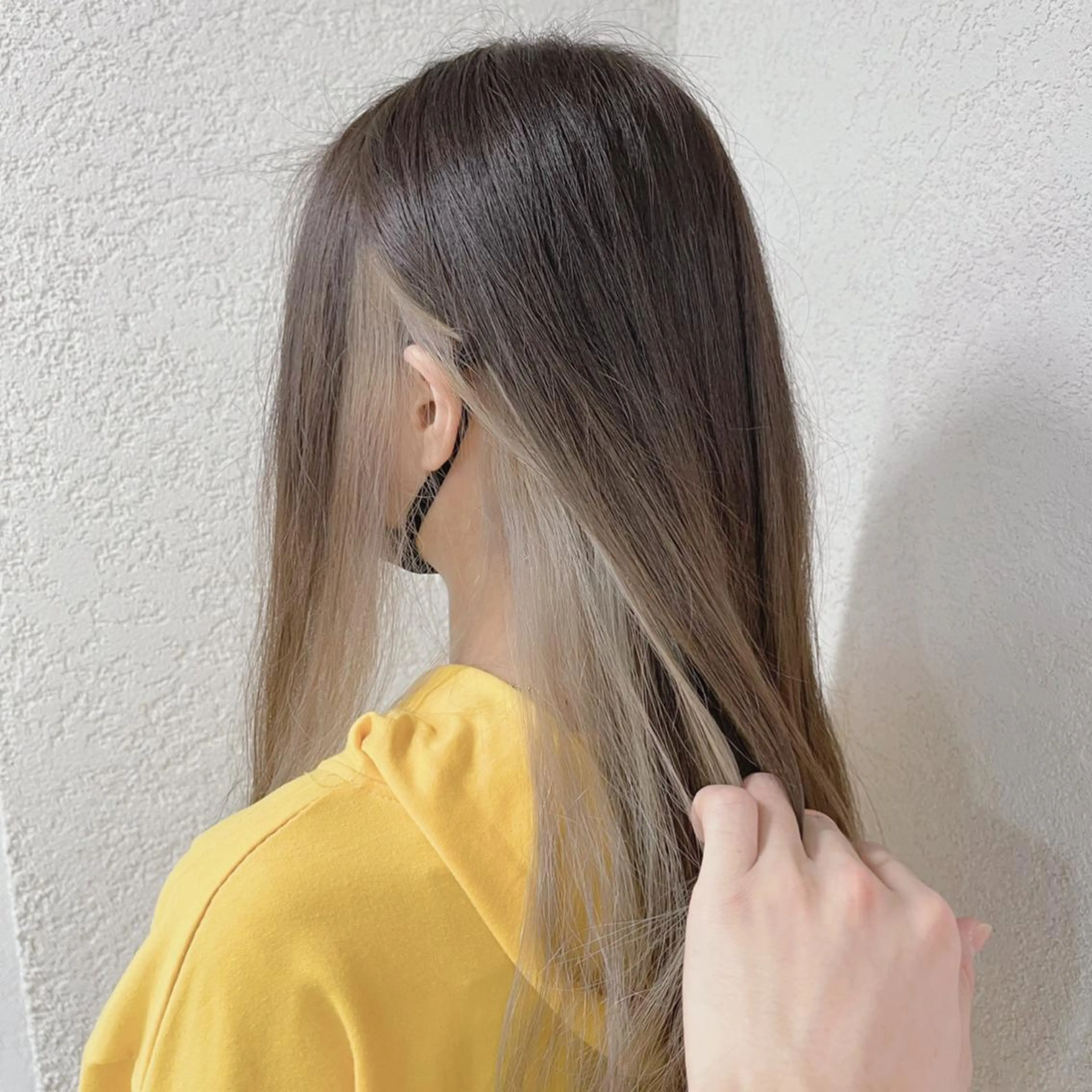 ロング カラー ヘアカラー トリートメント 🔥ブリーチカラー 槙川のヘアスタイル