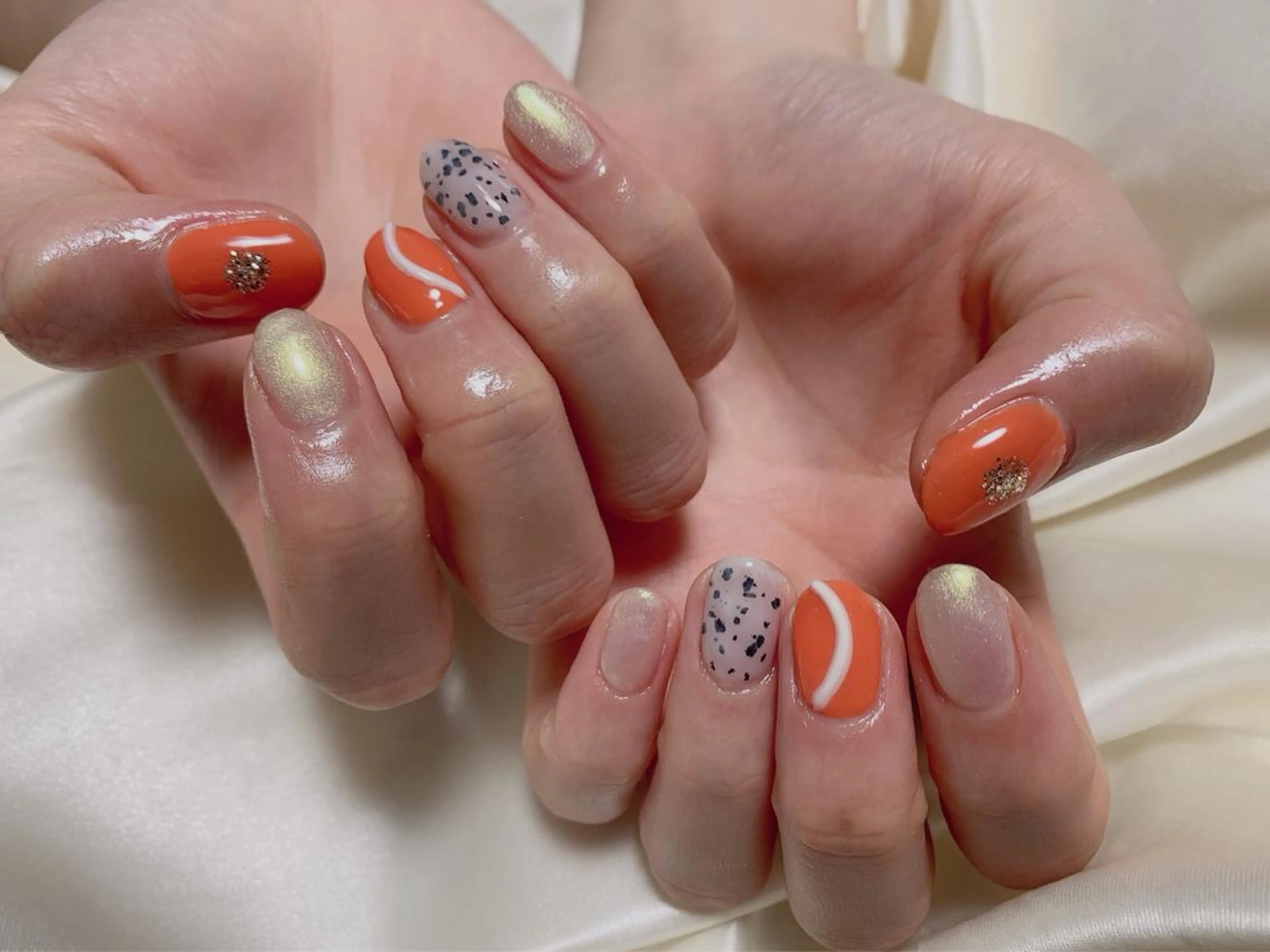 ネイル ハンドネイル kikinail 溝の口のネイルデザイン