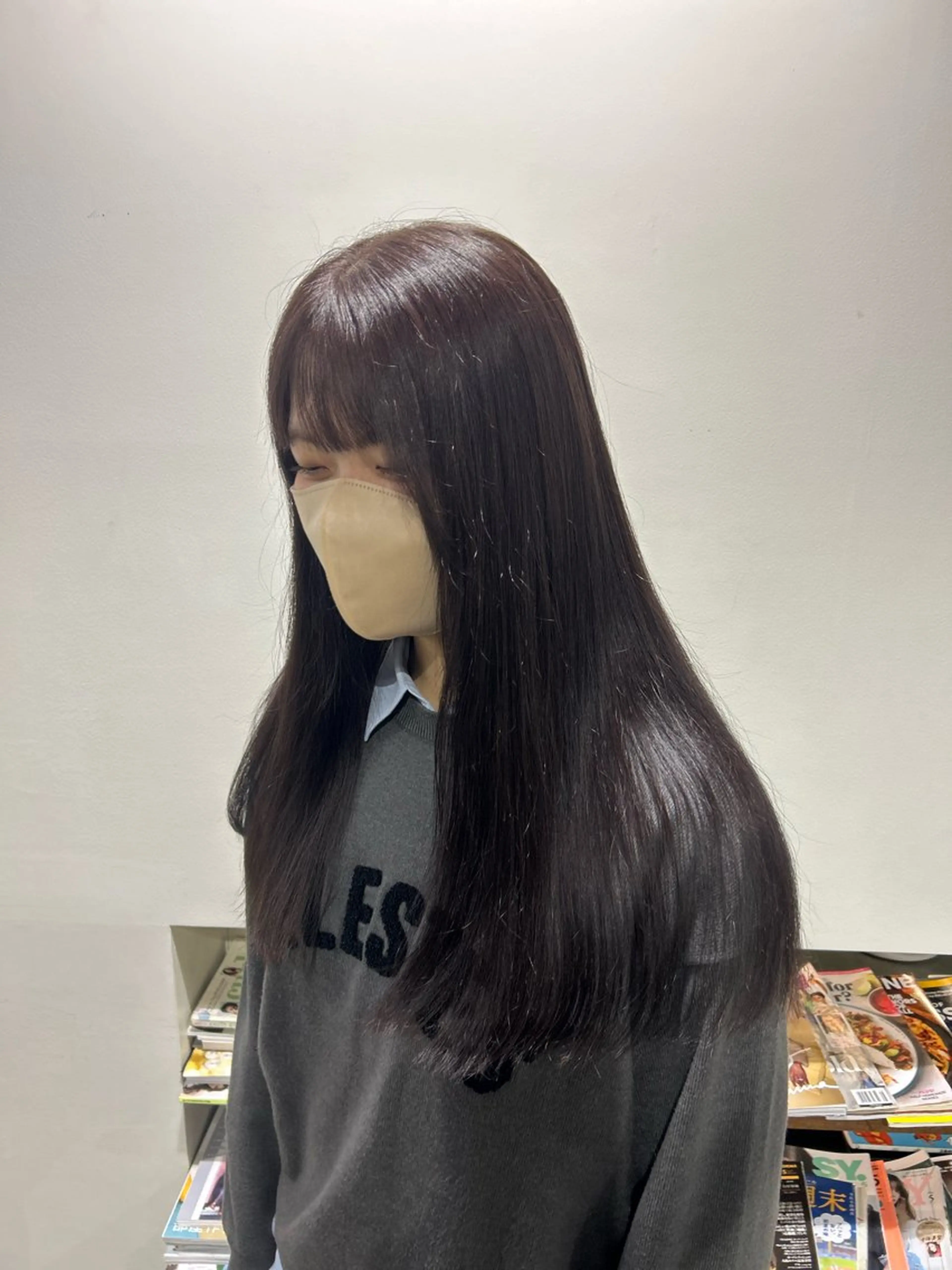 ロング unsarto所属・レイヤー💫パーマ 🌙 nanacoのヘアスタイル