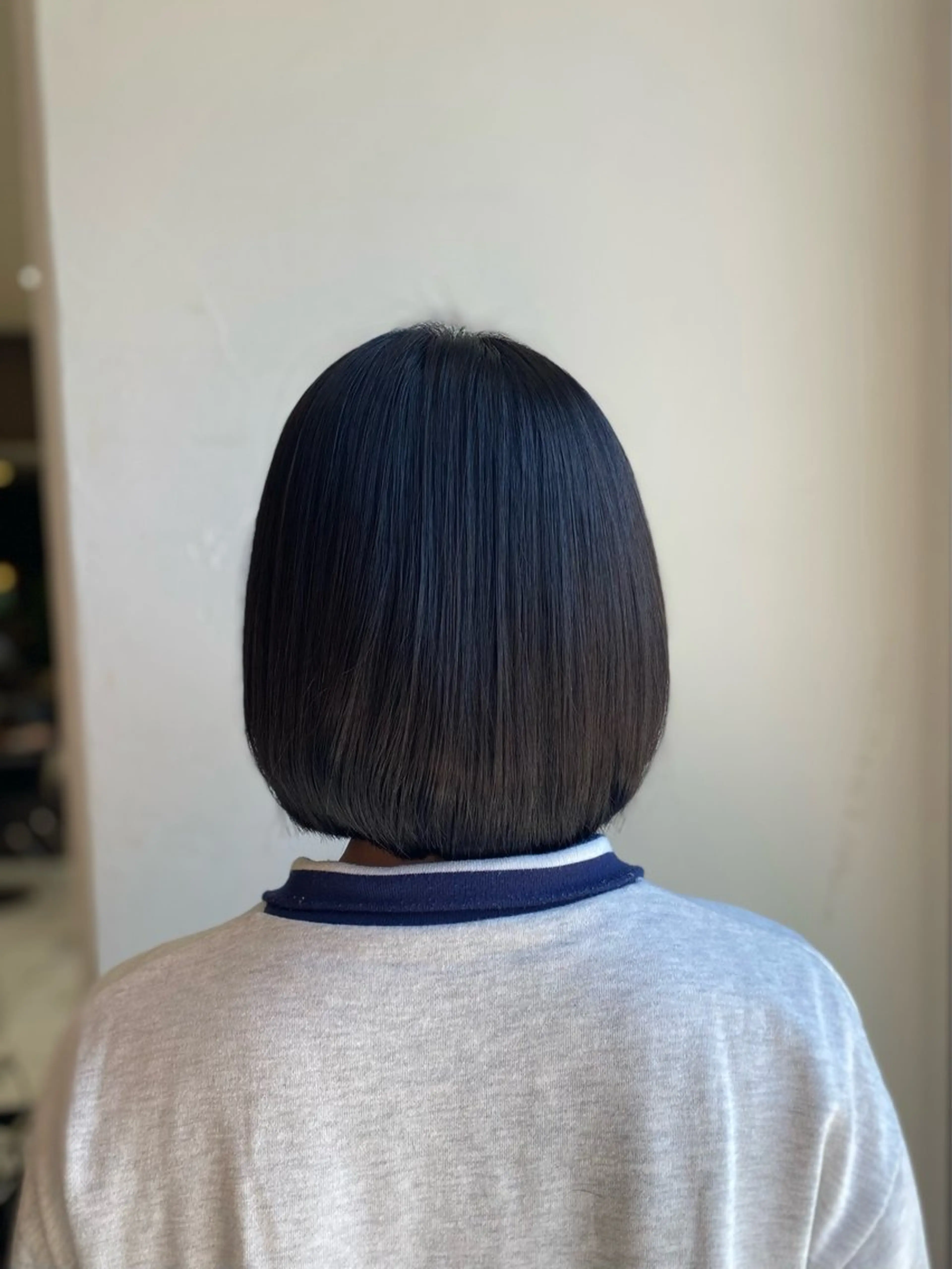 ミディアム 縮毛矯正 横手 亜紀のヘアスタイル