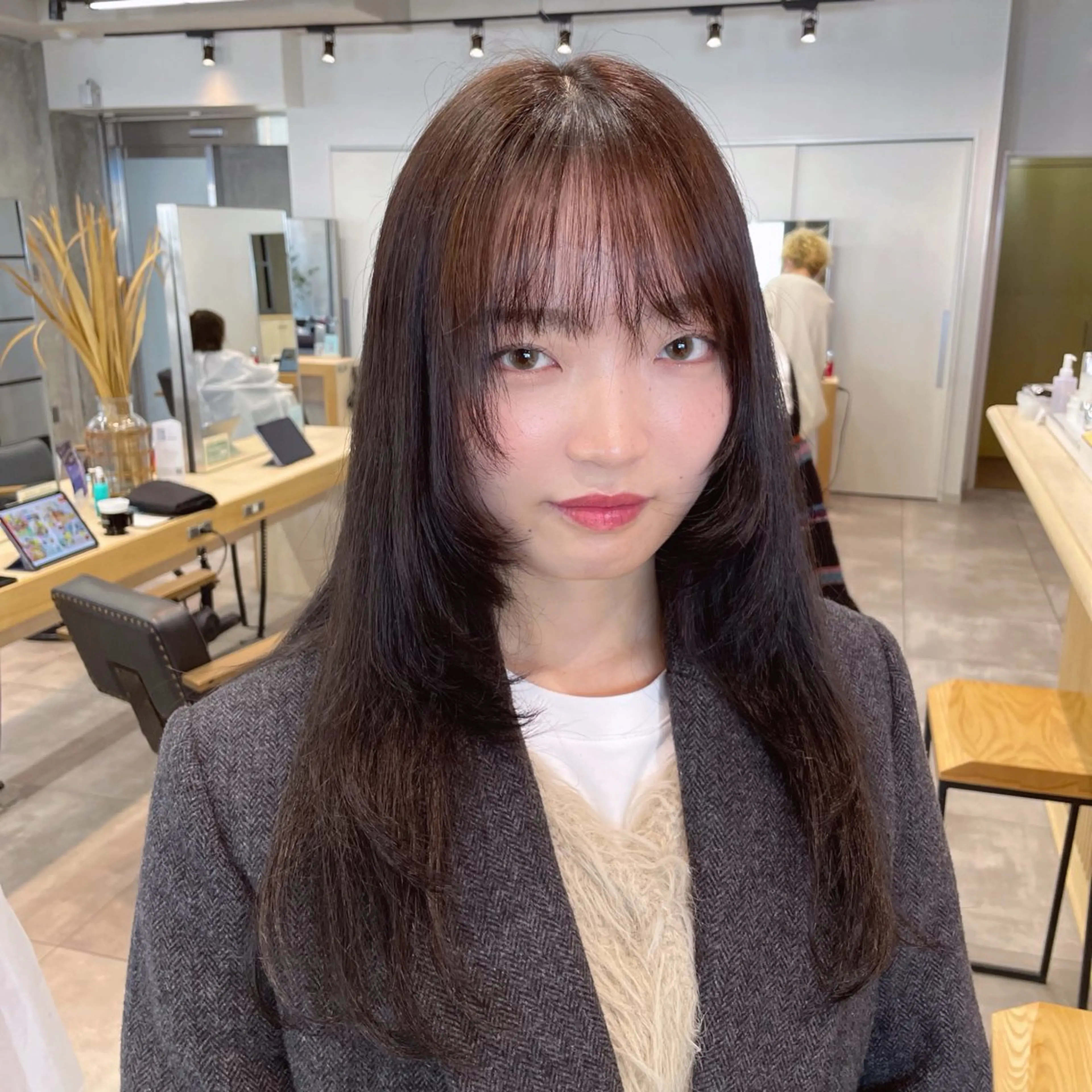 【minimo限定✨️】イルミナorアディクシーカラーを使った透明感カラー🕊🌱の写真