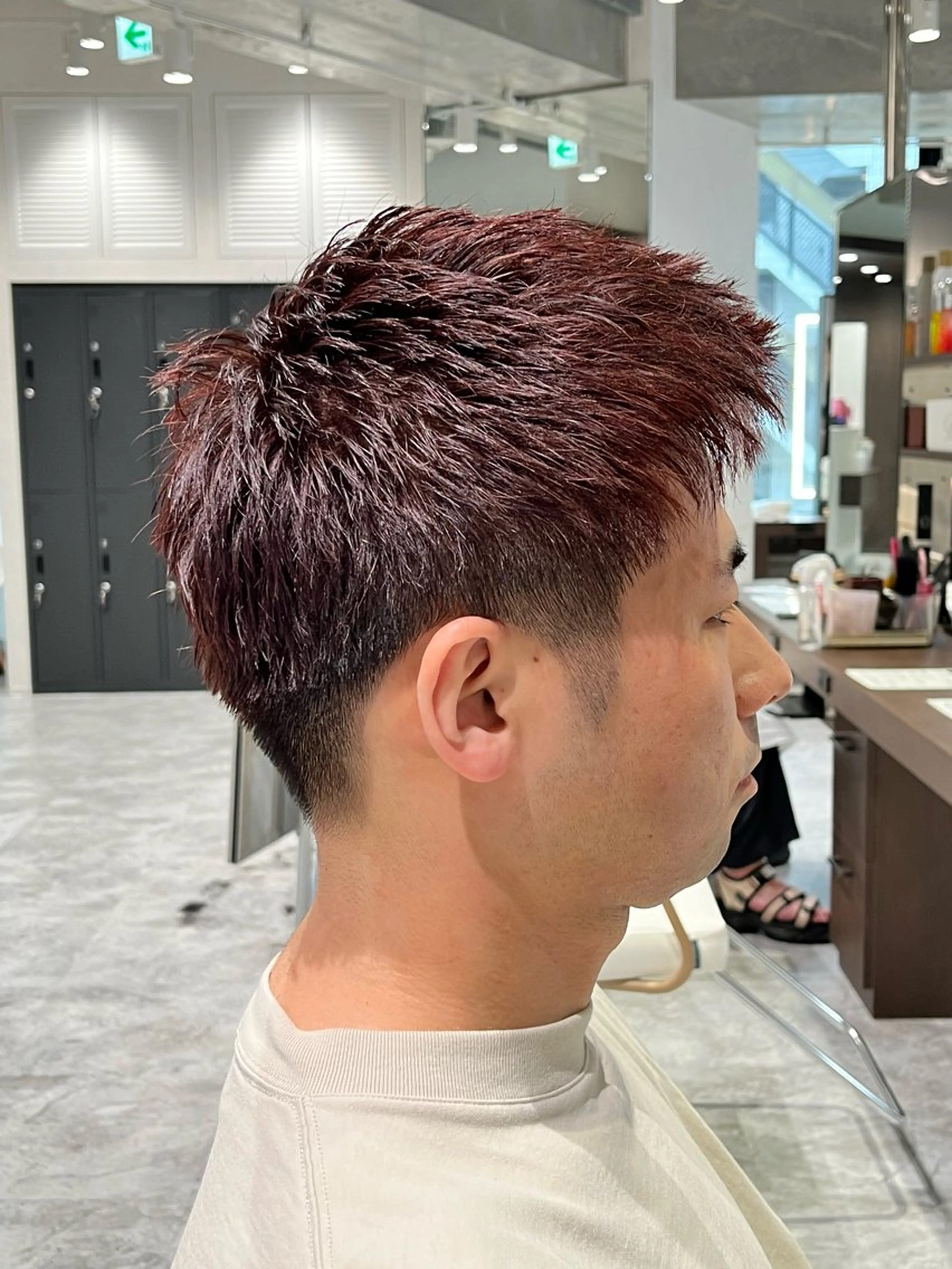 カラー メンズ Ash 武蔵新城店のヘアスタイル