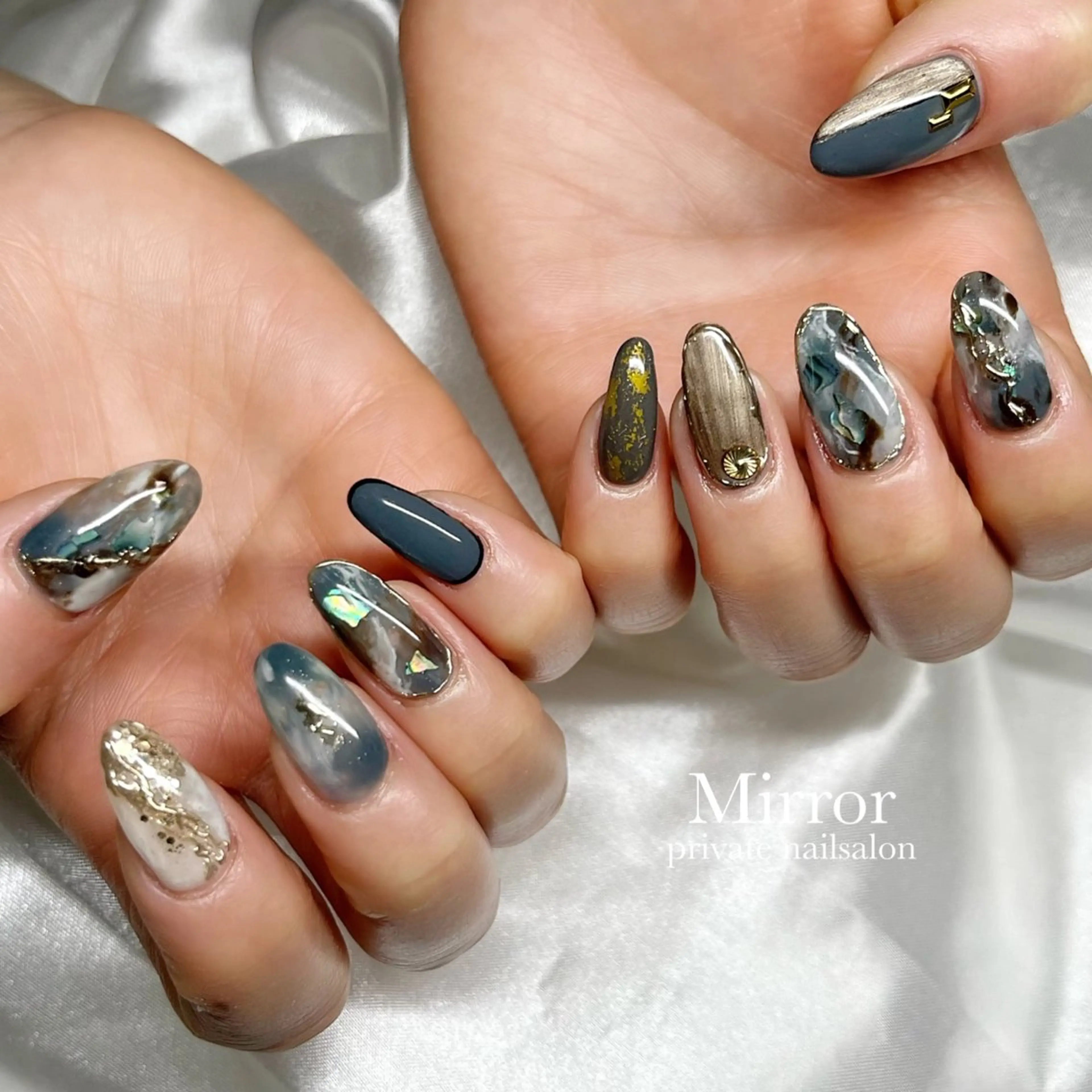 ネイル ハンドネイル nailsalon Mirrorのネイルデザイン