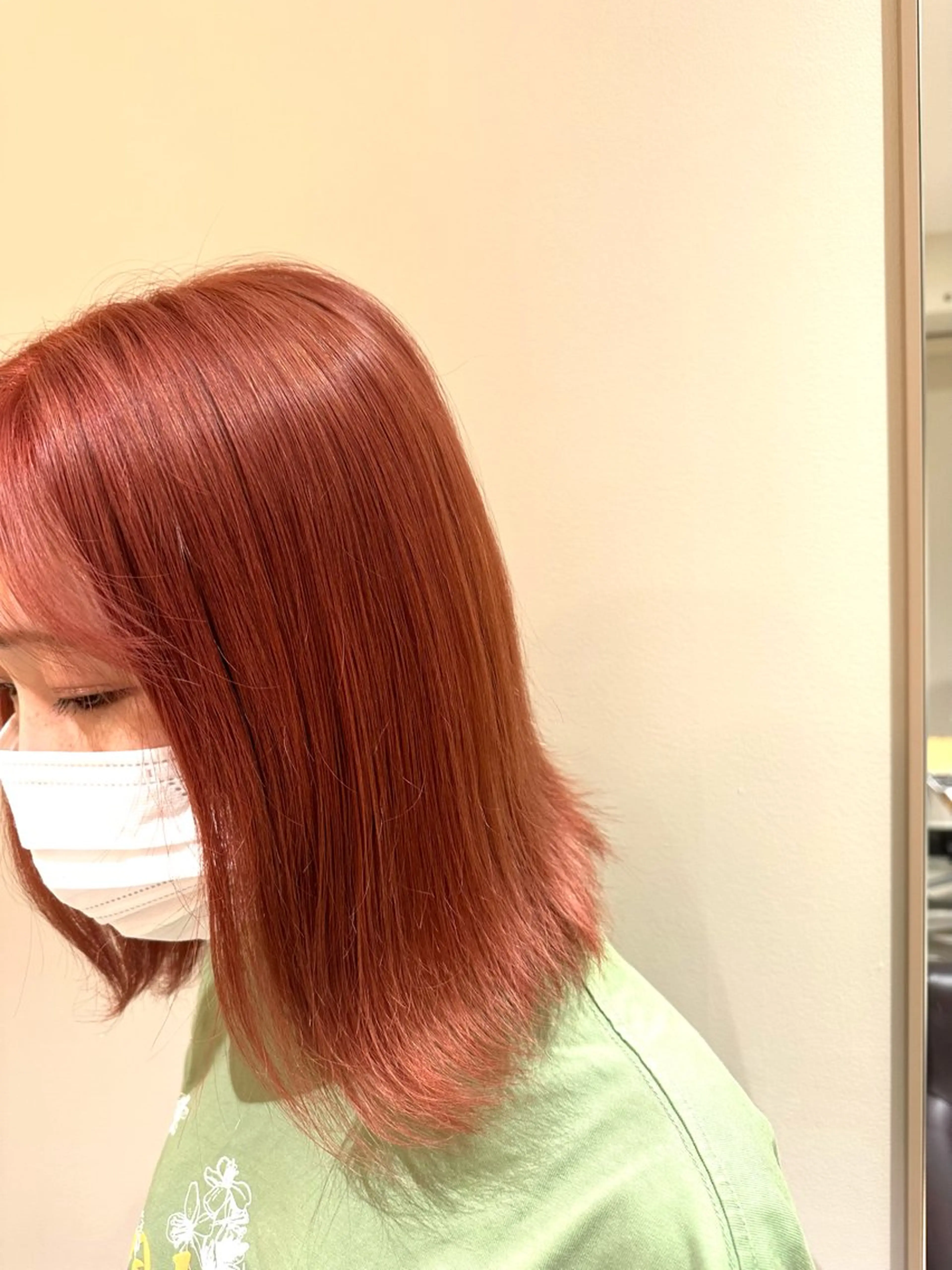 ミディアム カラー confiance所属・船橋oyamada shouのヘアスタイル