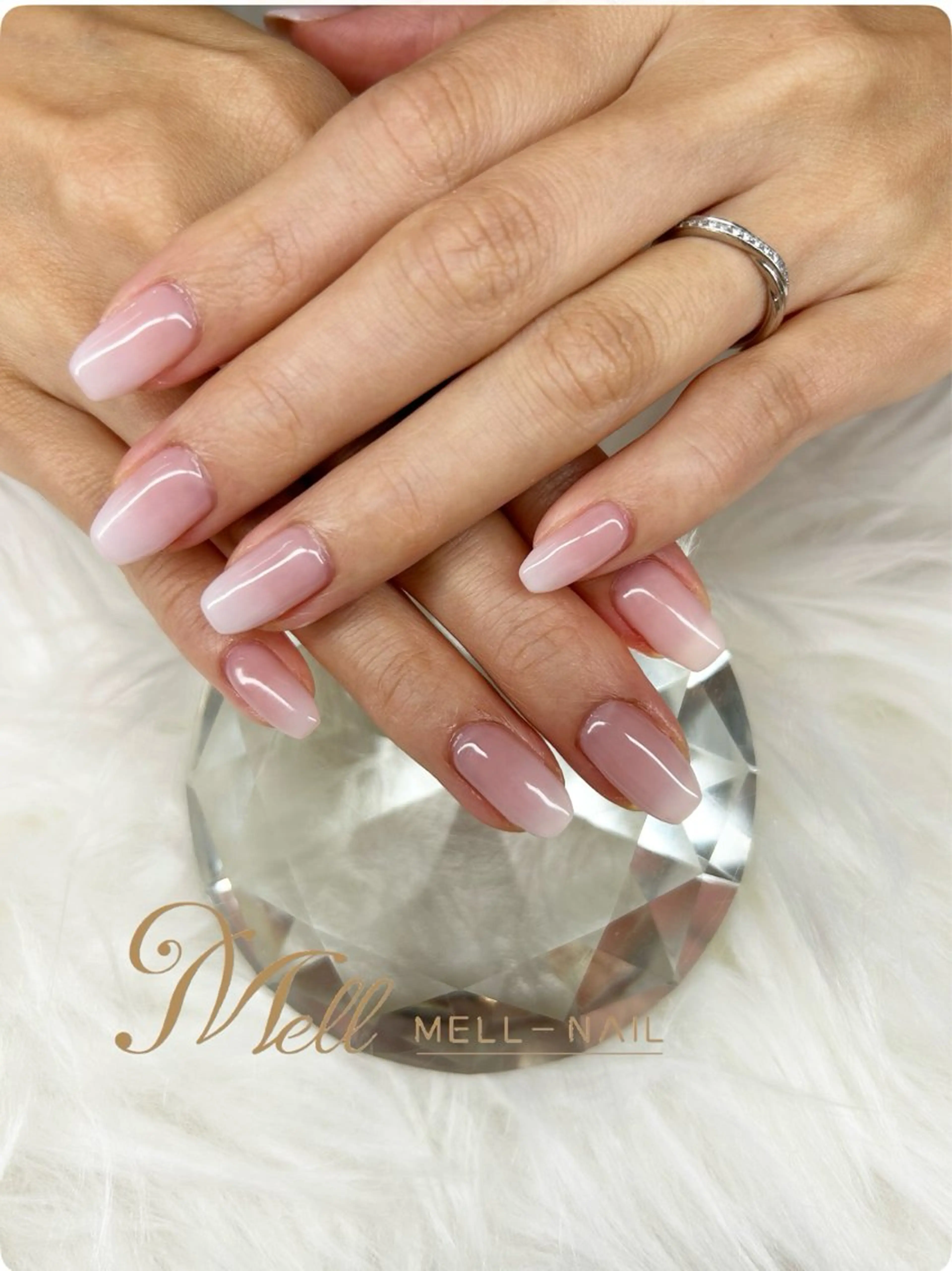 【オフ込み✨】カラーグラデーション🩵ベースカラーも選べる🩵（10本同じ色）の写真