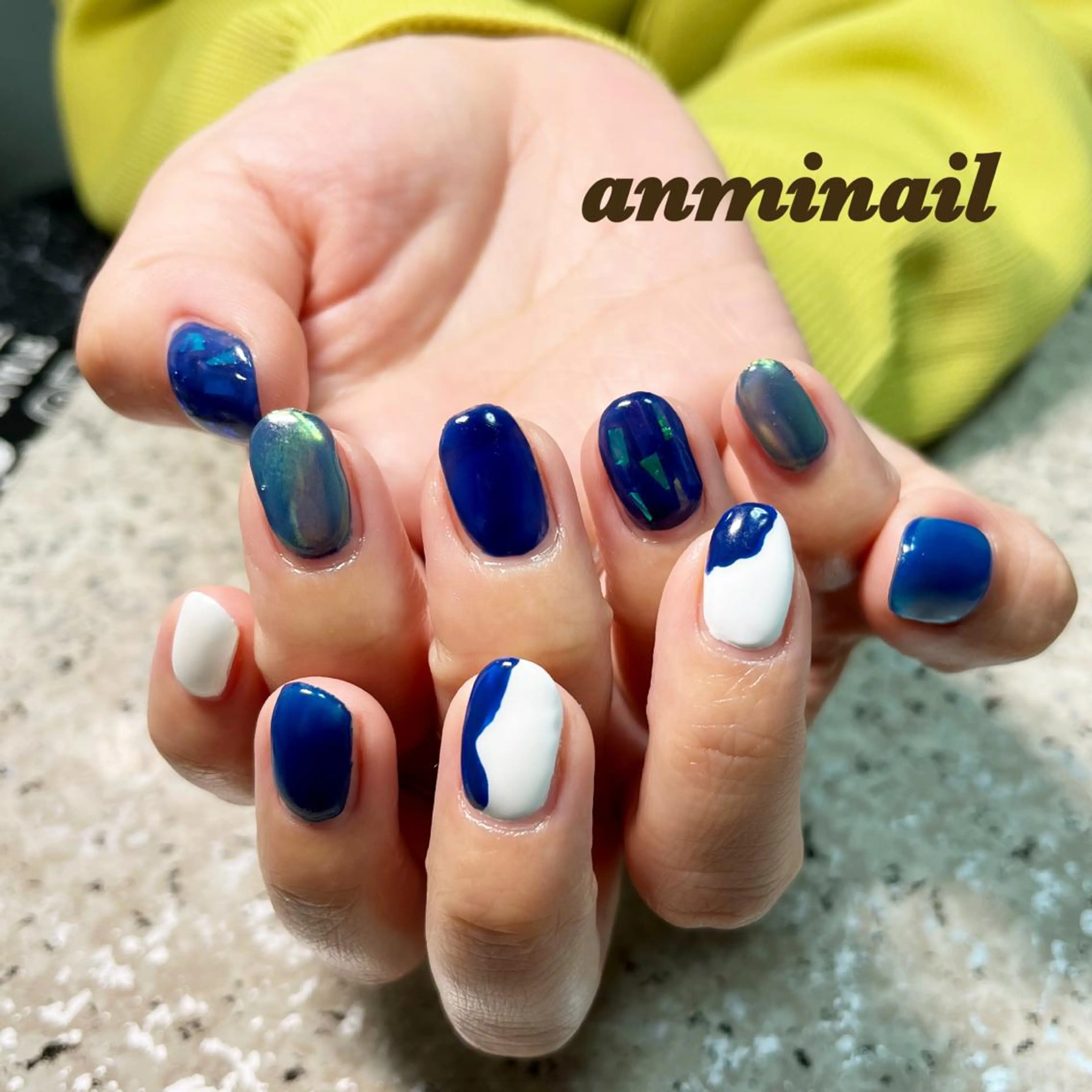 ネイル 持ち込み 野宮 和美のネイルデザイン