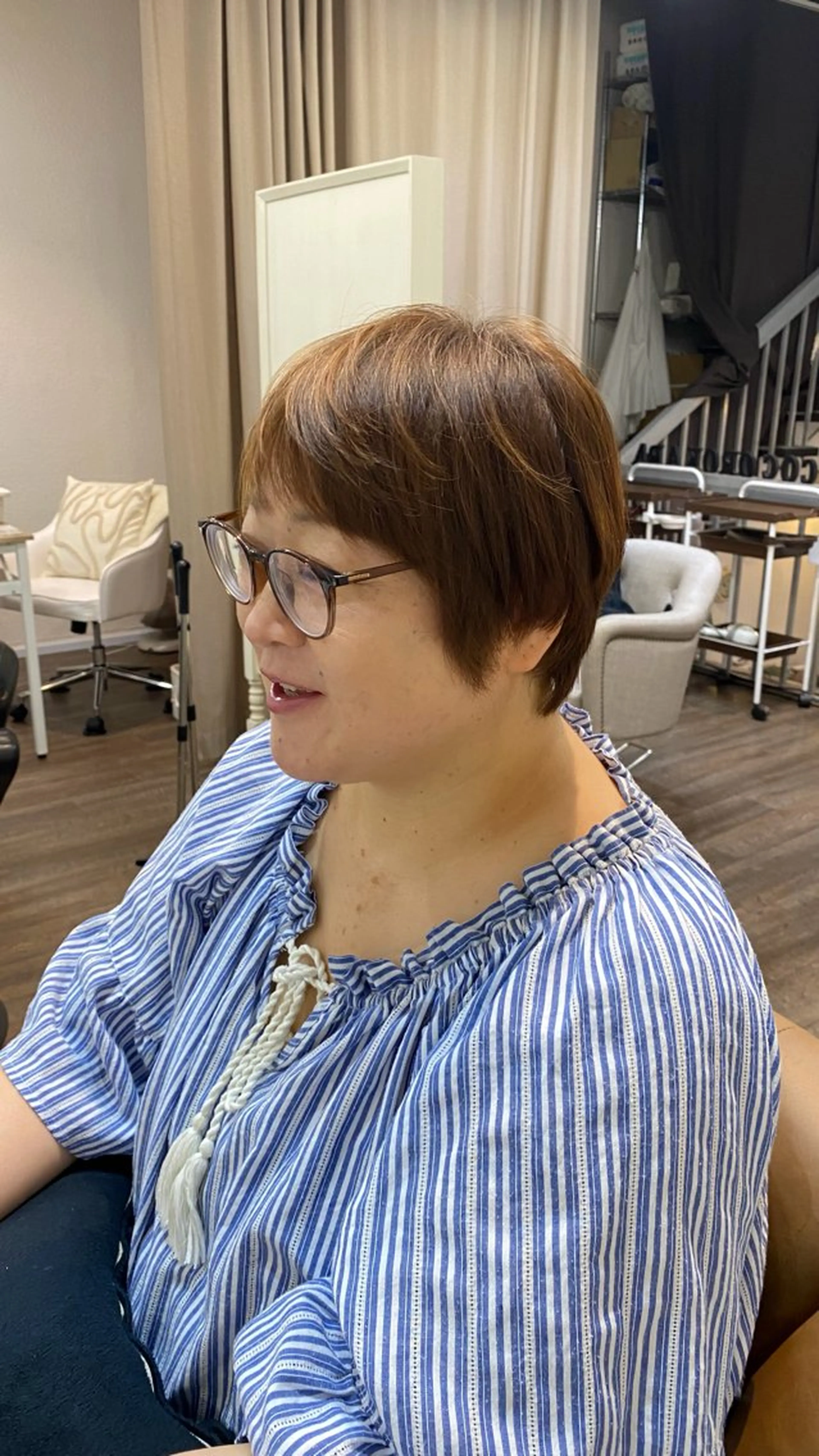 ショート 中西 きょうかのヘアスタイル