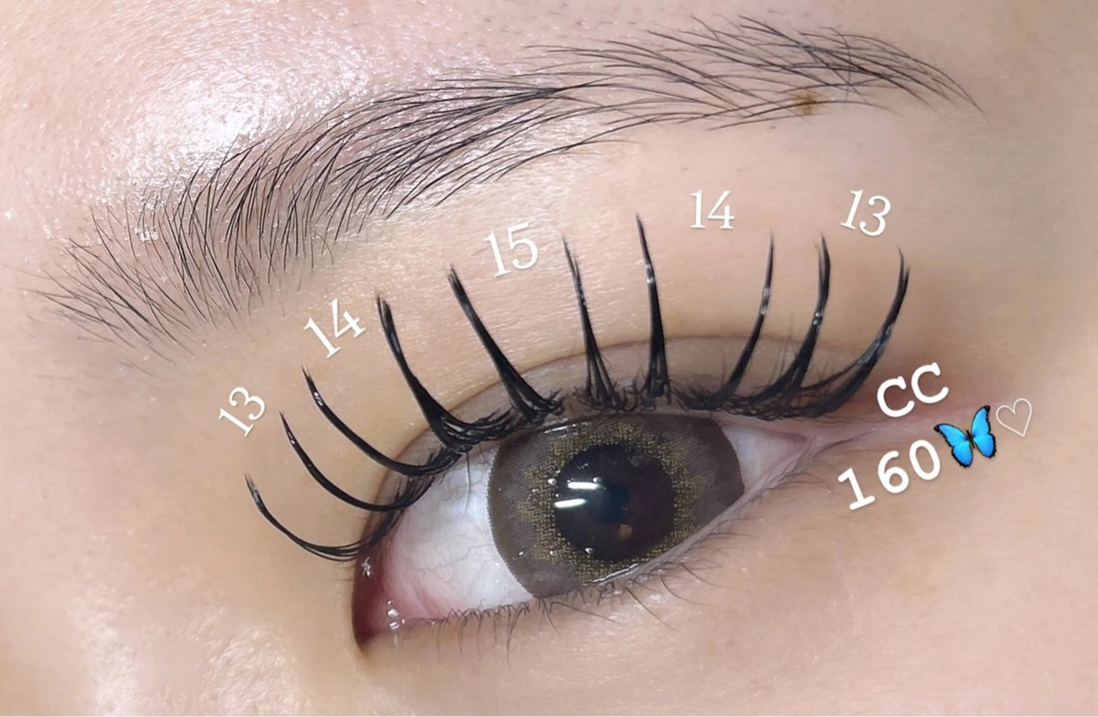 マツエク・マツパ 心斎橋❤️LuNa リオのマツエク・マツパデザイン