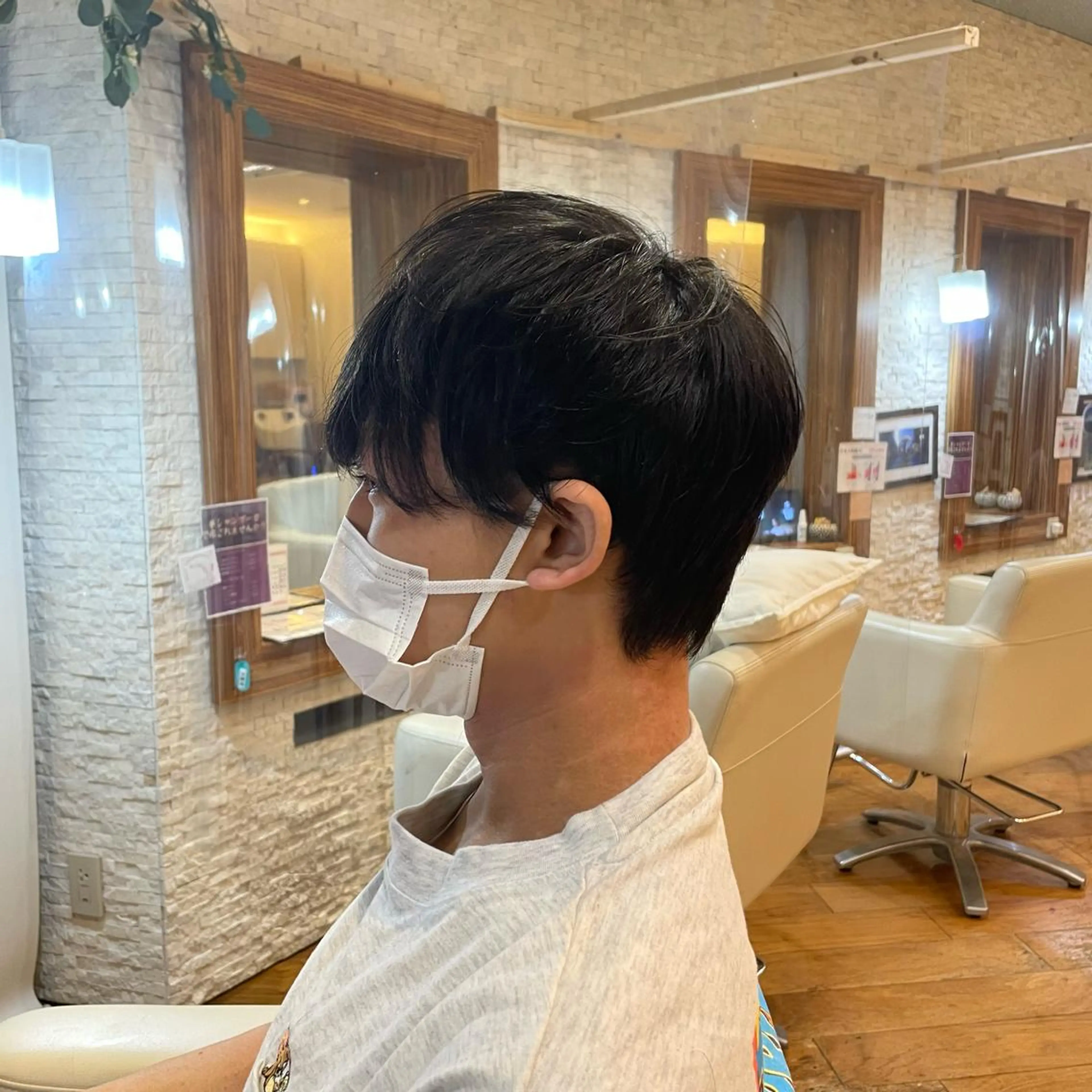 メンズ カット ヘッドスパ 本多 美羽のヘアスタイル