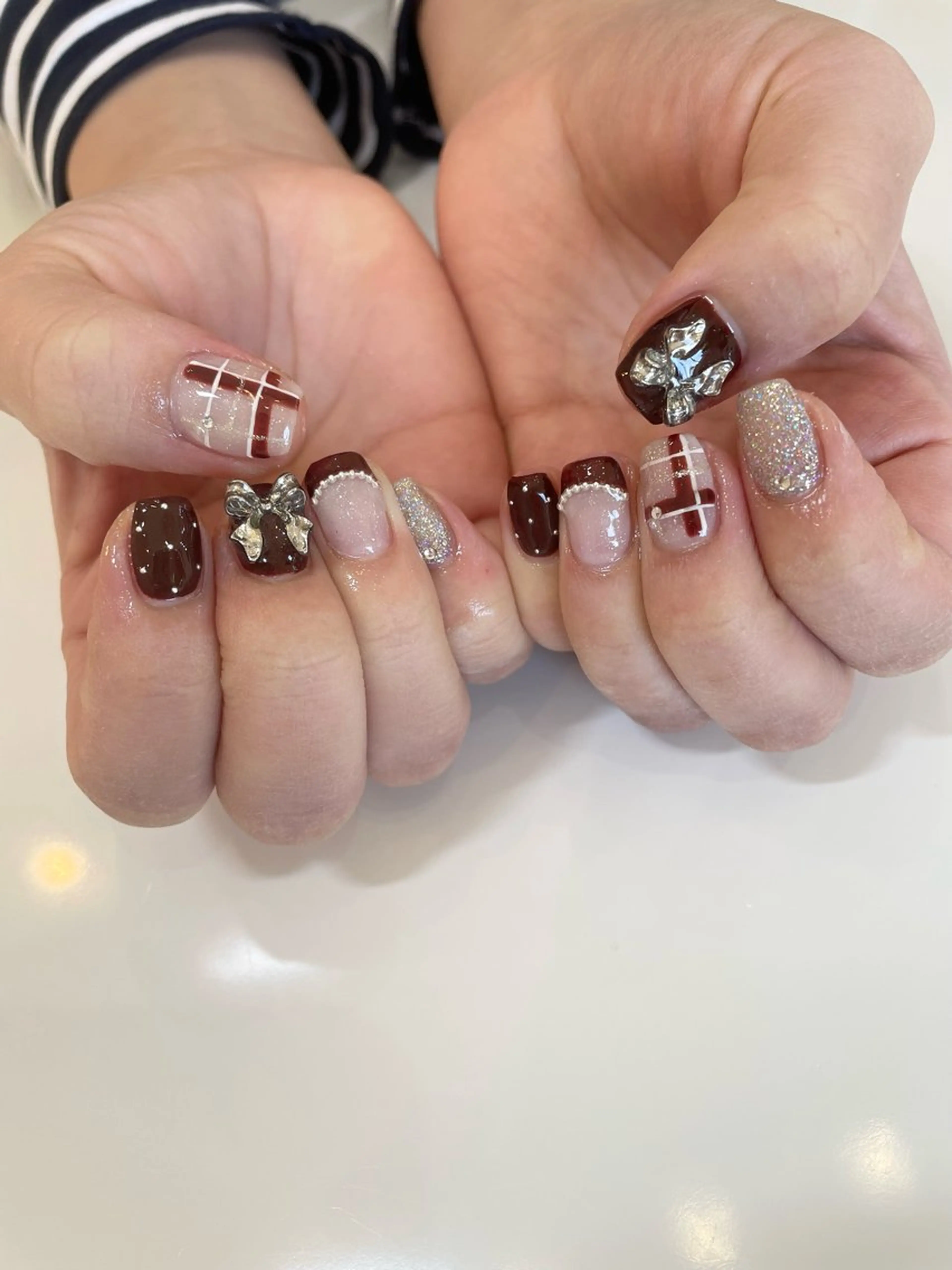 ネイル クリスマス Nail Salon Gummi.のネイルデザイン