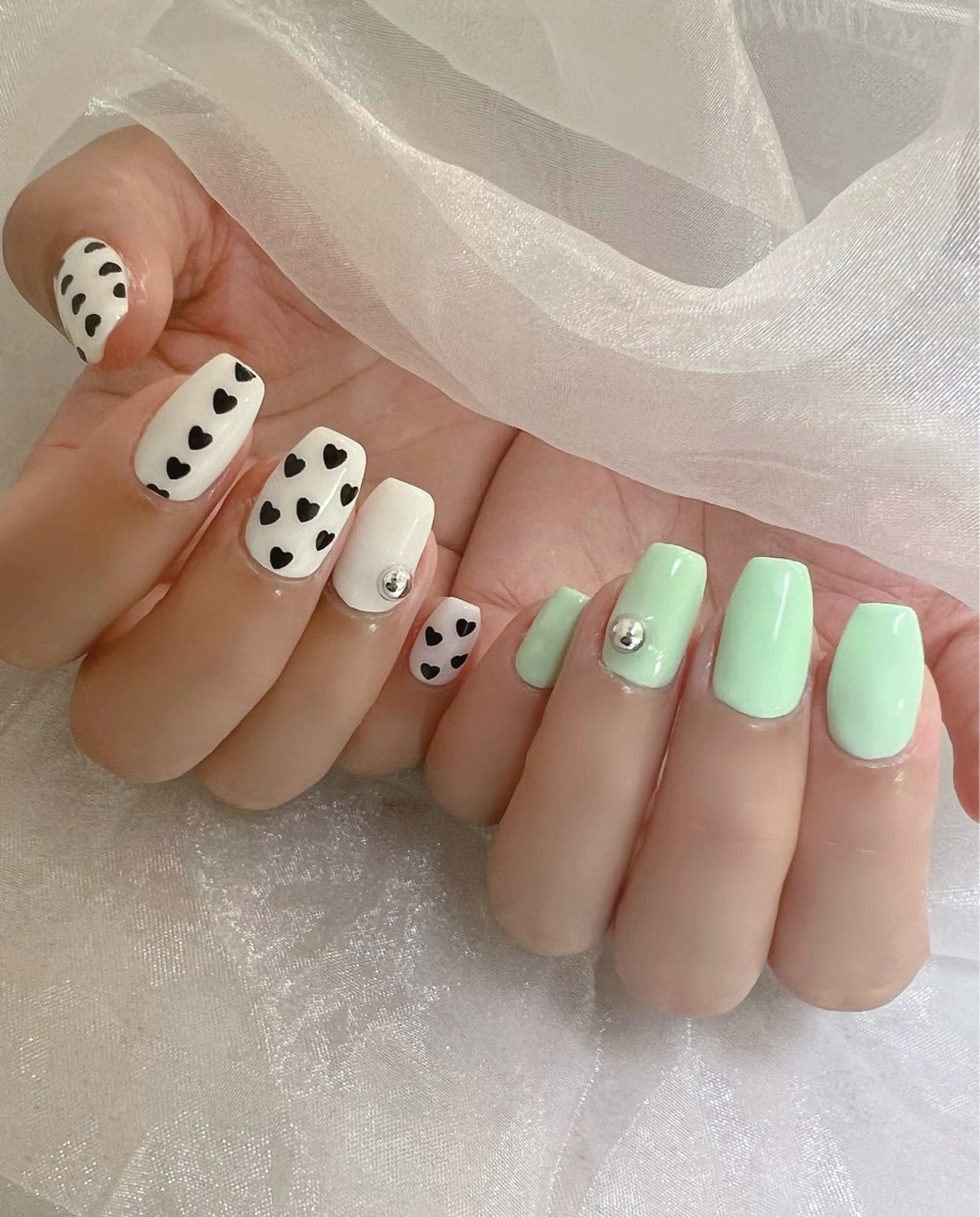 ネイル ジェルネイル ラメ(グリッター) nail salon Lauleaのネイルデザイン