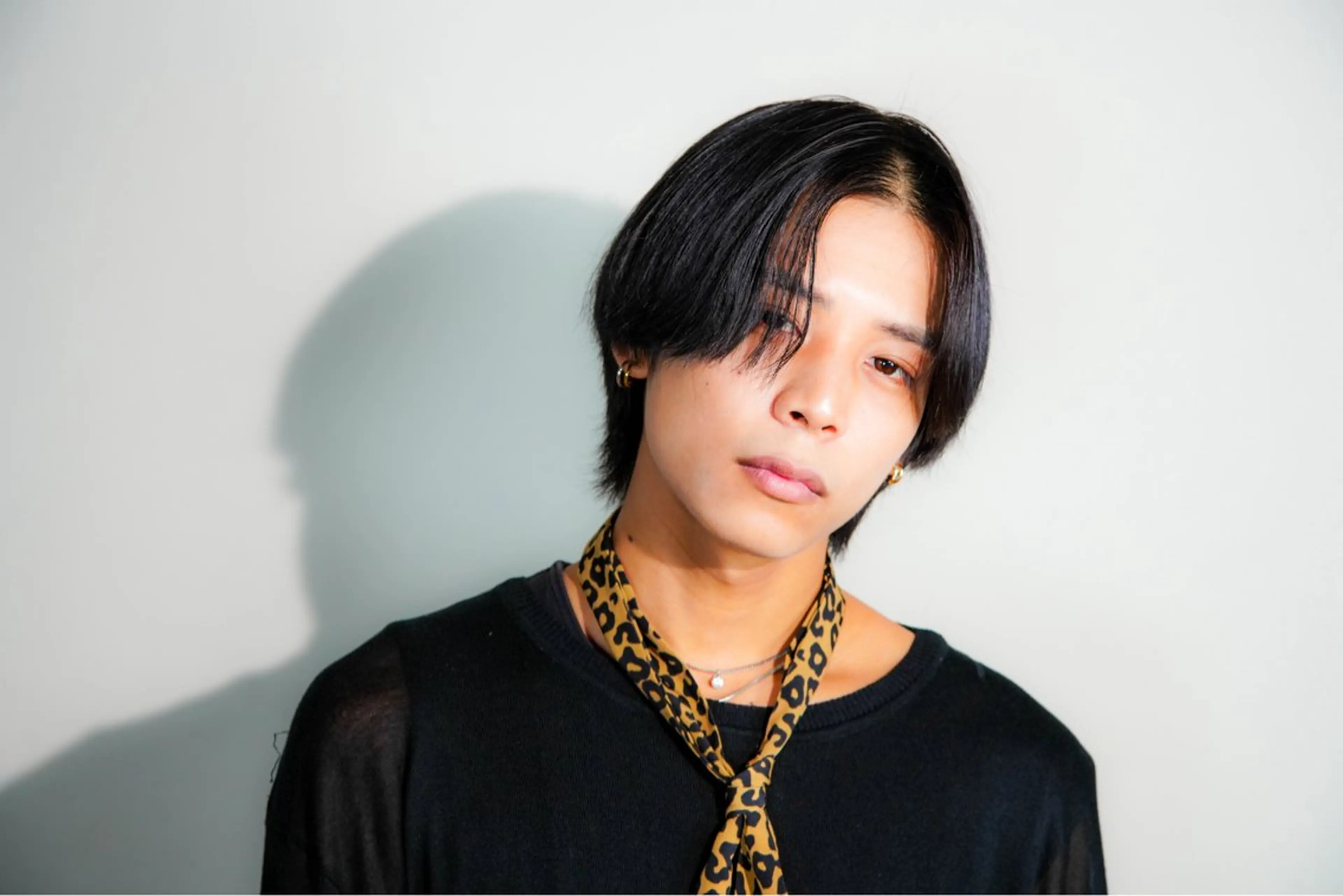 ミディアム メンズ シースルーマッシュ/ メンズ/KYOHEIのヘアスタイル