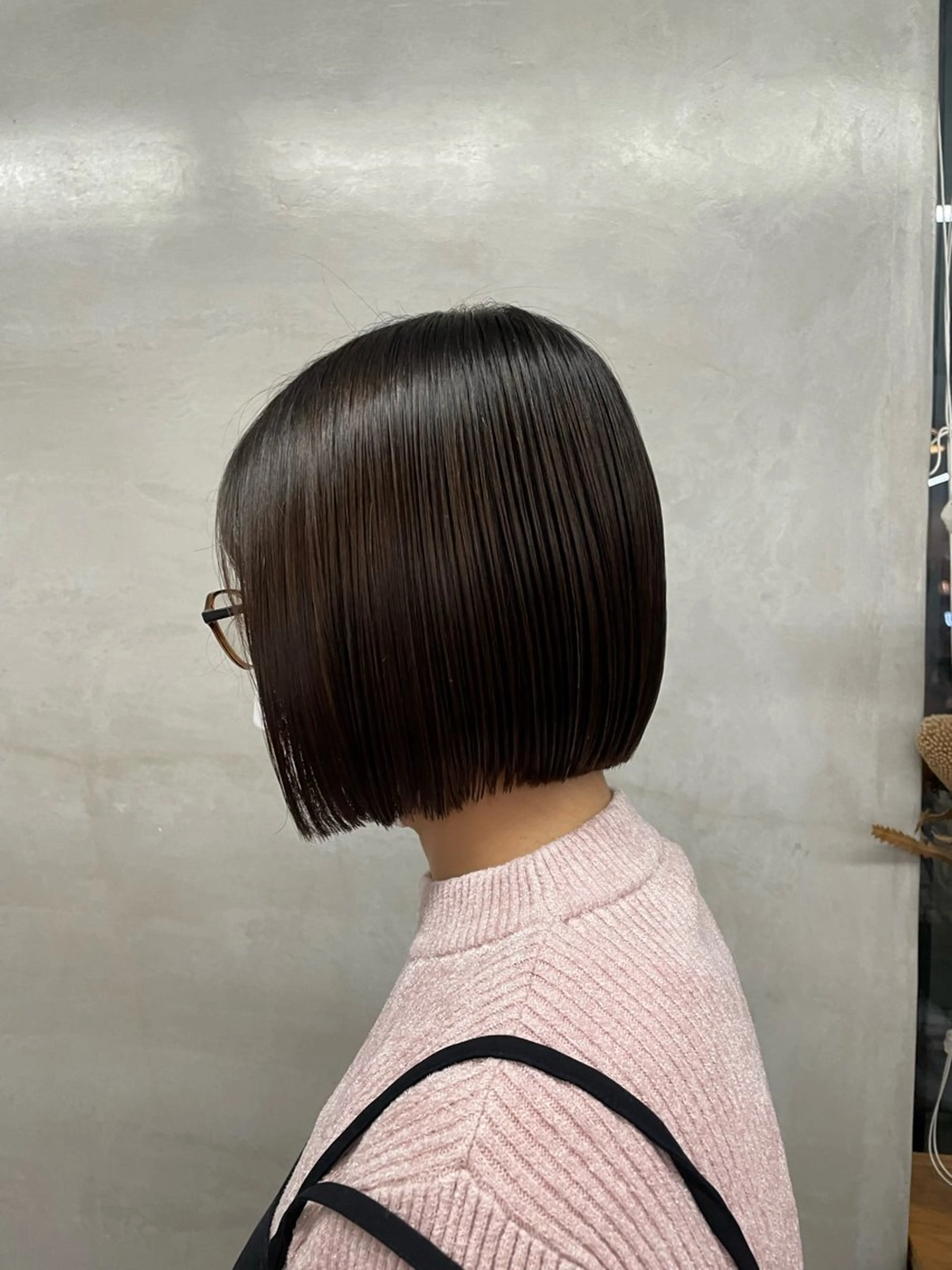 ショート ボブ 鶴井 美空のヘアスタイル