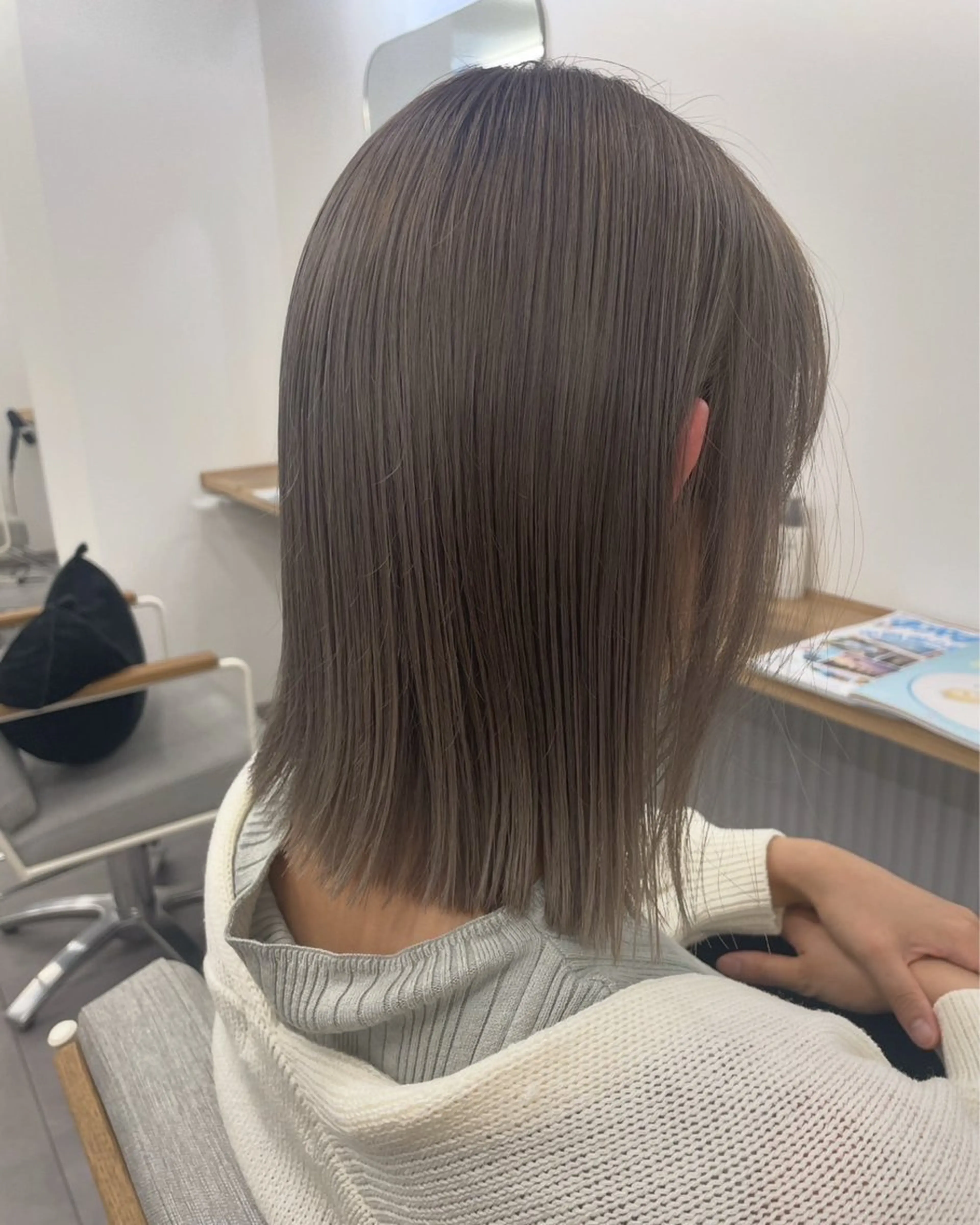 ワンブリーチ＋オンカラー＋ブロー＋5stepヘアエステの写真