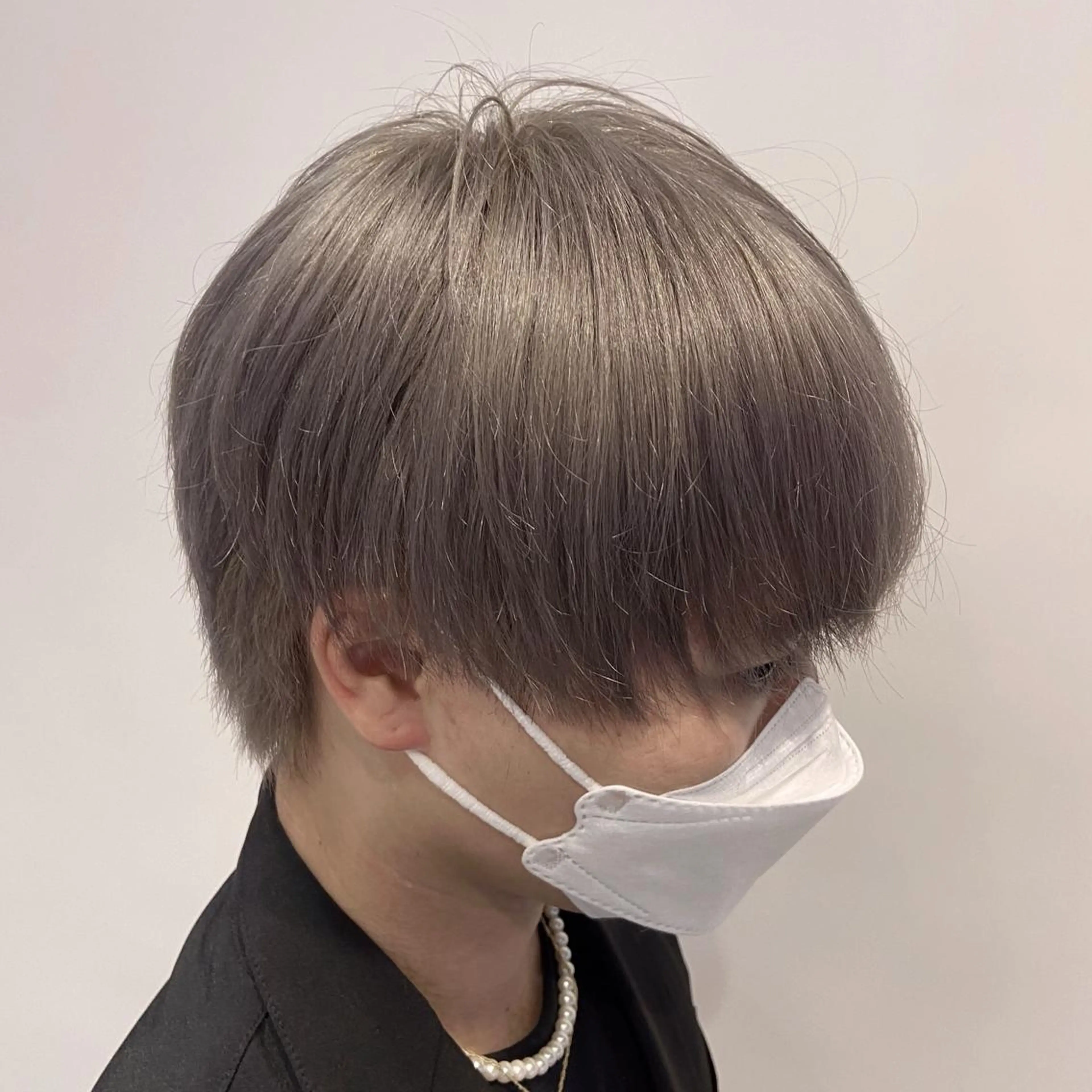 カラー メンズ メンズハイトーン ハイトーンカラー カット ヘアカラー トリートメント メンズ縮毛矯正 ♠️店長下平隼人のヘアスタイル