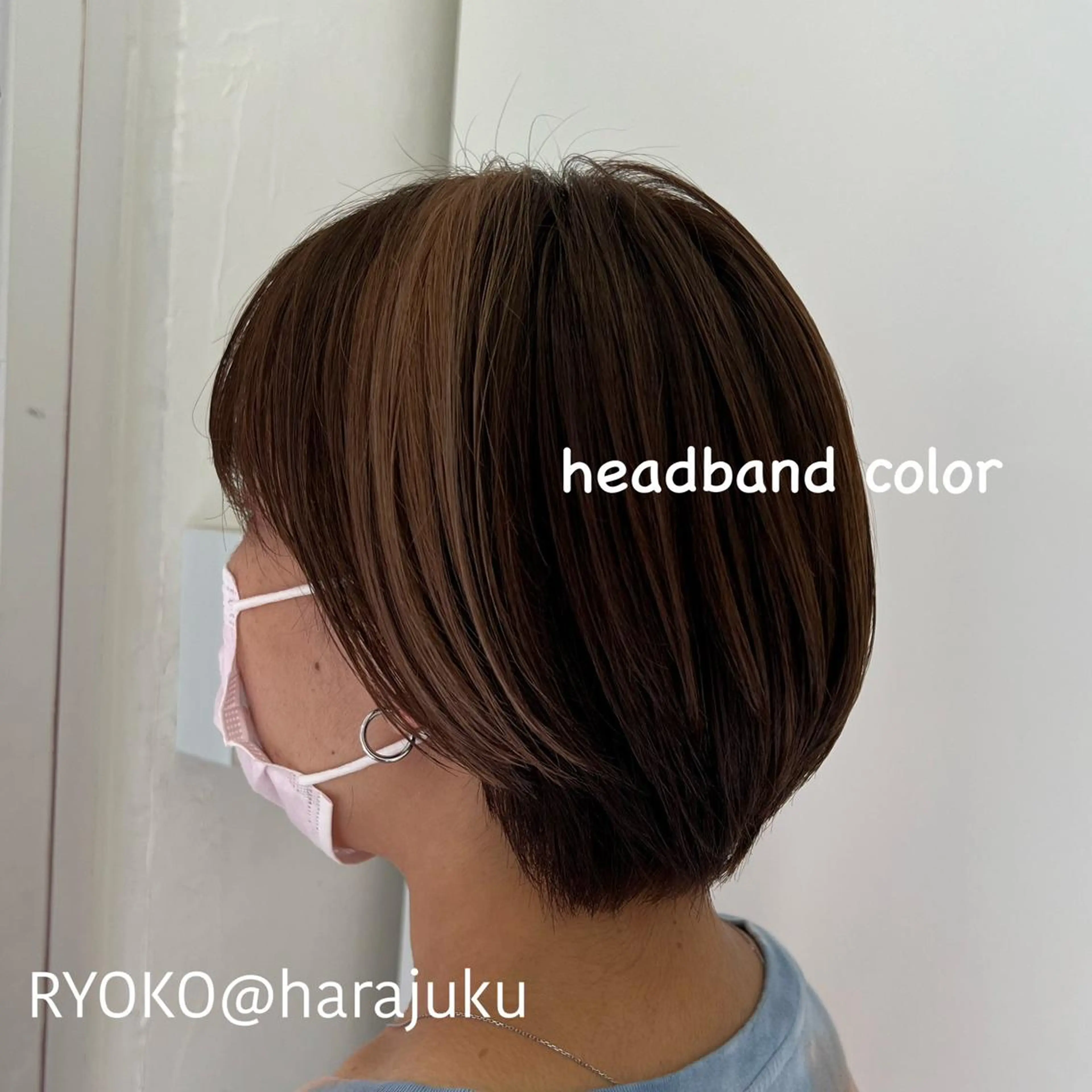 ショート カラー パーマ ヘアアレンジ メンズ ヘアカラー ワット 原宿のヘアスタイル