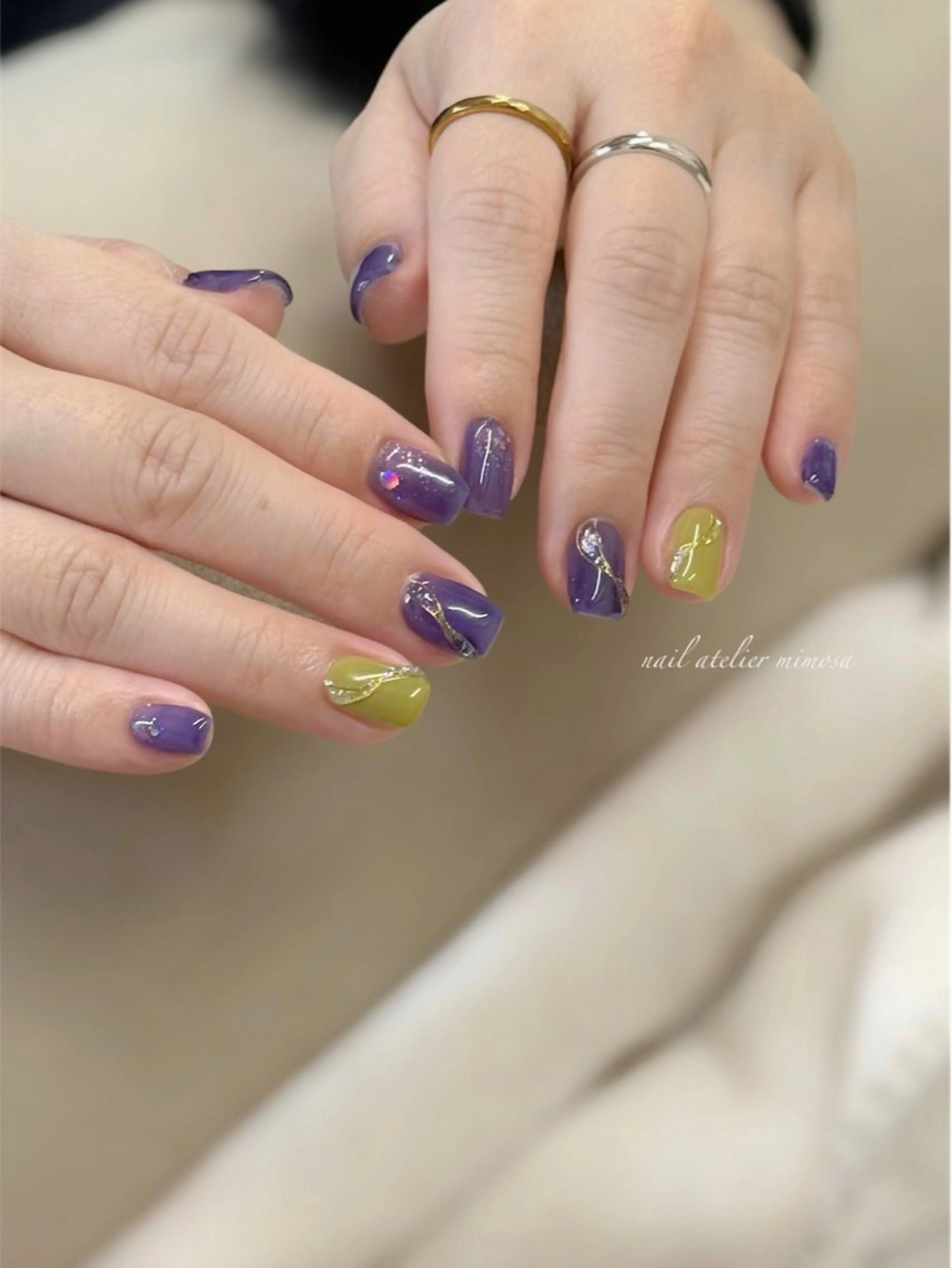 ネイル ハンドネイル アトリエ　ミモザ所属・いまむら あかりのネイルデザイン