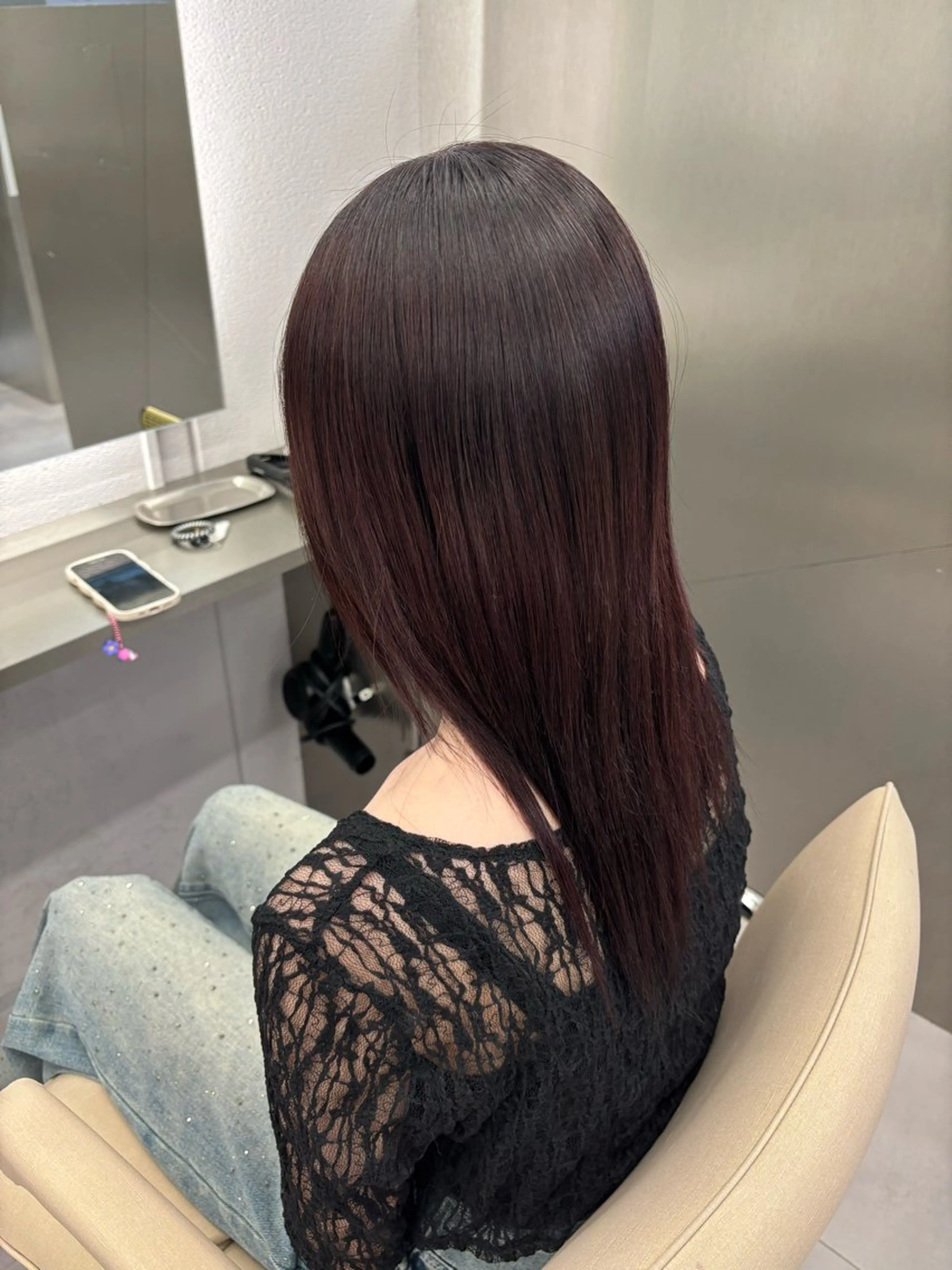 【👗髪質改善系トリートメント付き👗】ブリーチなしワンカラー+バイカルテトリートメント🫧¥14000→¥10680の写真