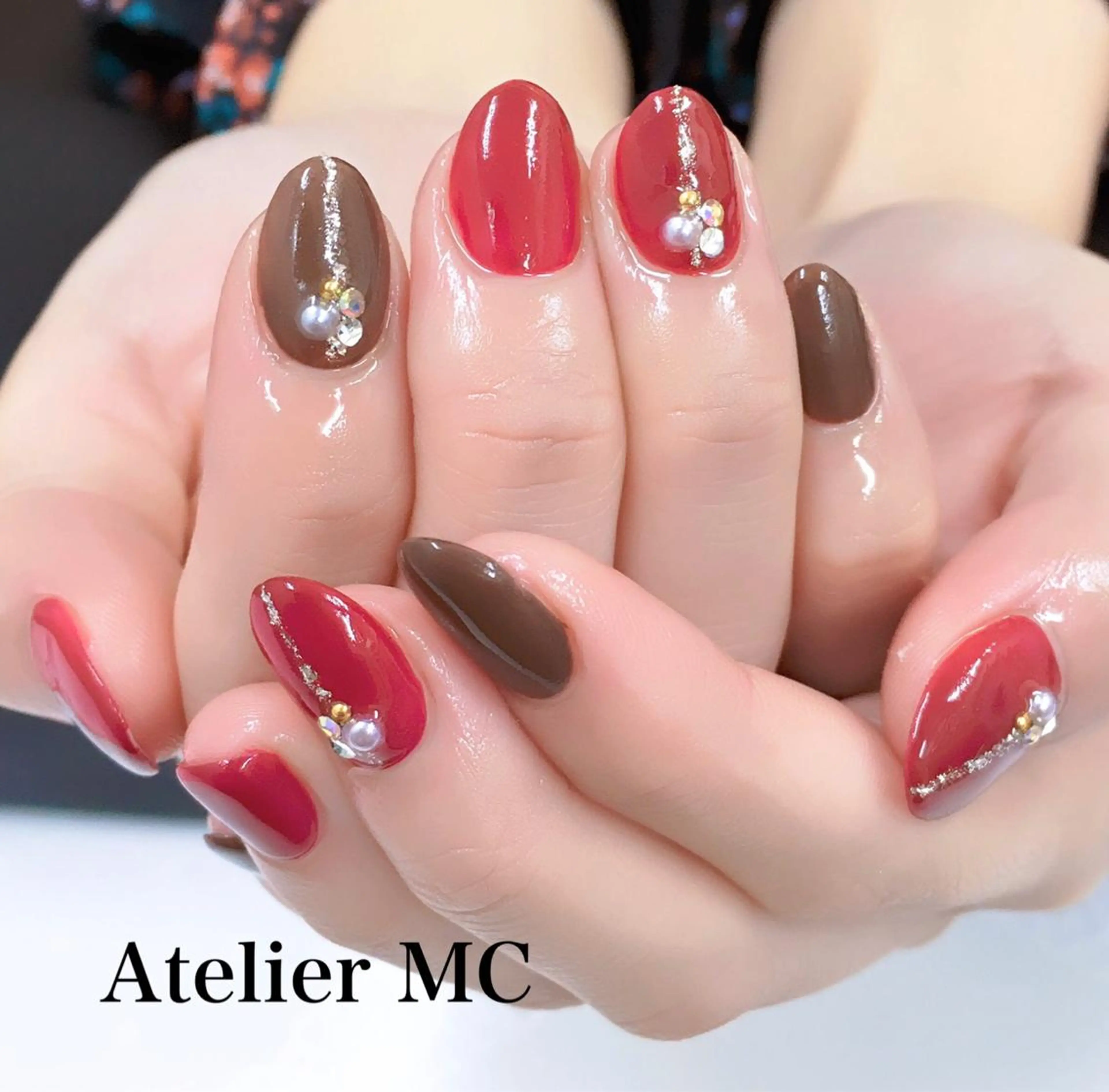 ネイル ハンドネイル アトリエ エムシー 【新富町・東銀座】のネイルデザイン