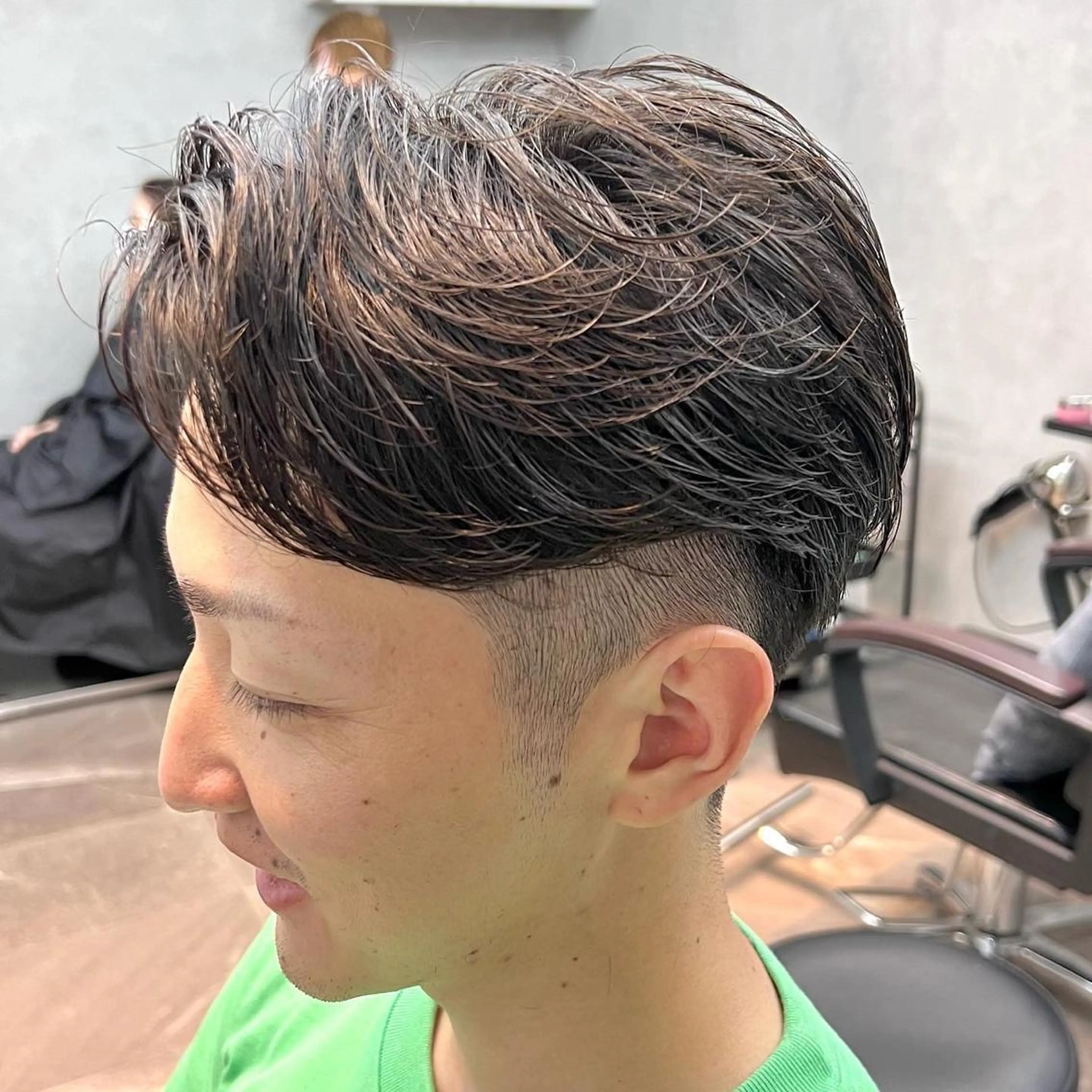 ショート パーマ メンズ 3月〜お店変わります 詳しくはインスタまでのヘアスタイル