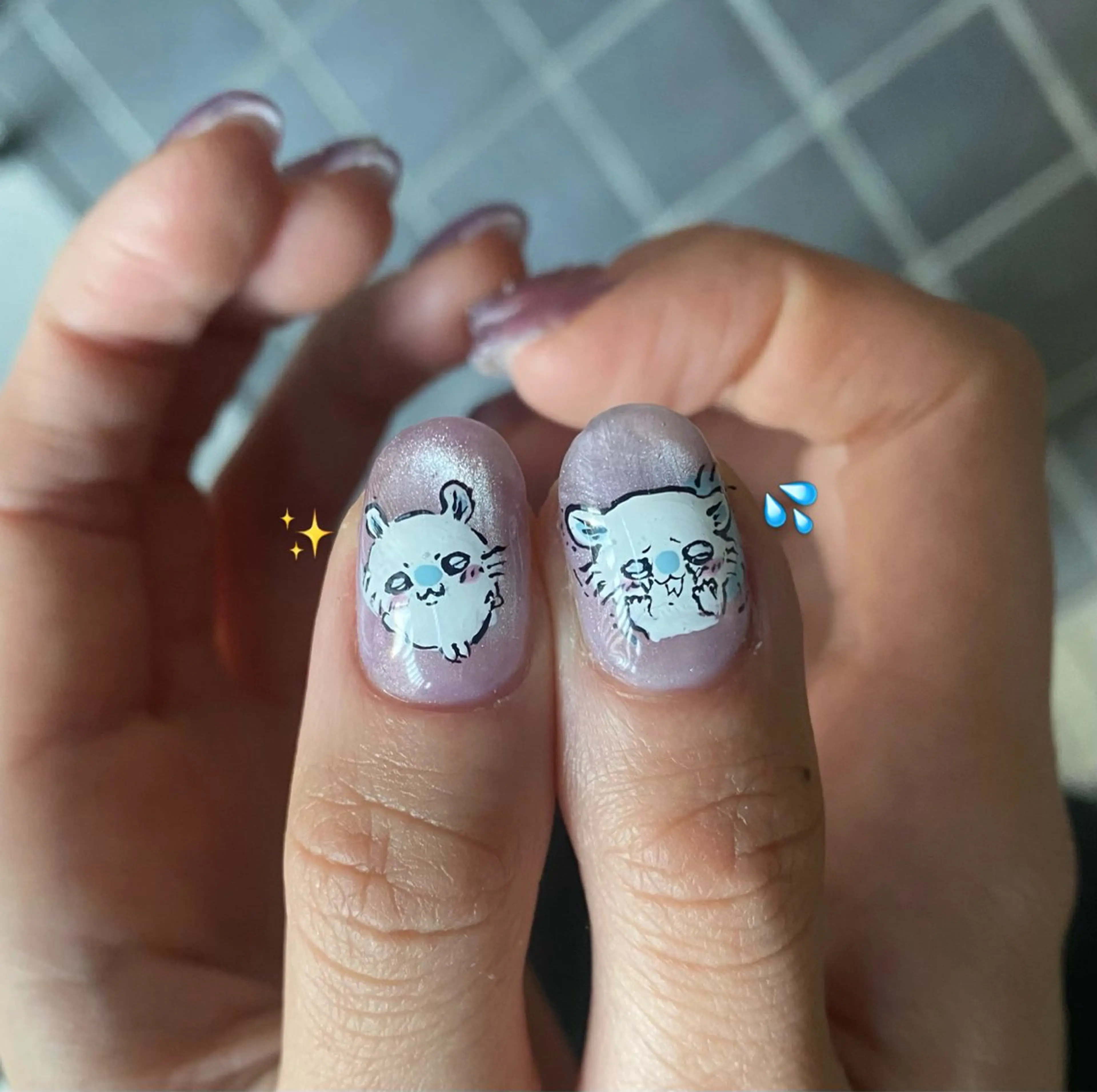 ネイル nano/きもかわ nail🐬🫧のネイルデザイン