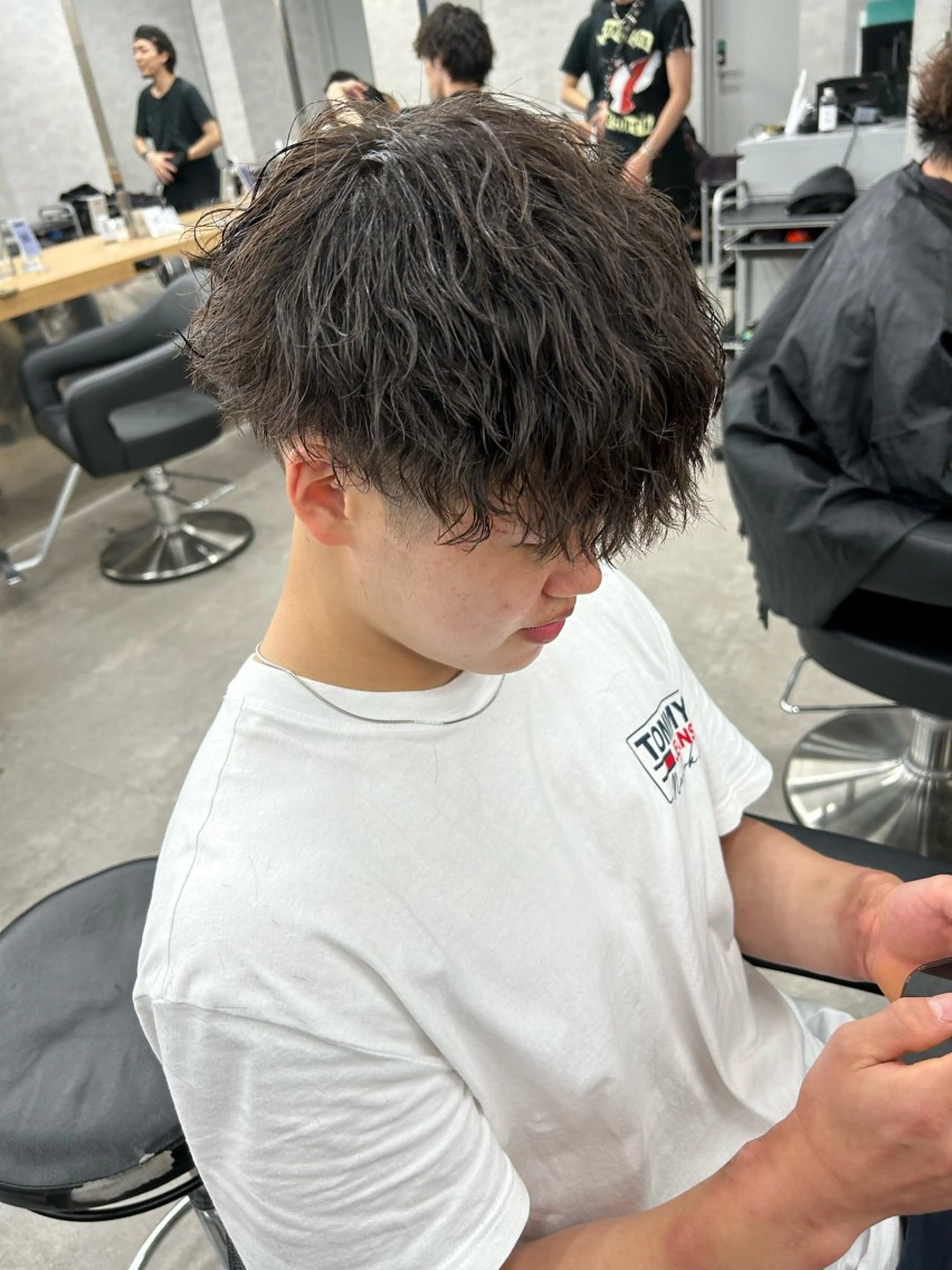 ショート パーマ メンズ 🐺森 雄飛/メンズ 韓国ヘアのヘアスタイル