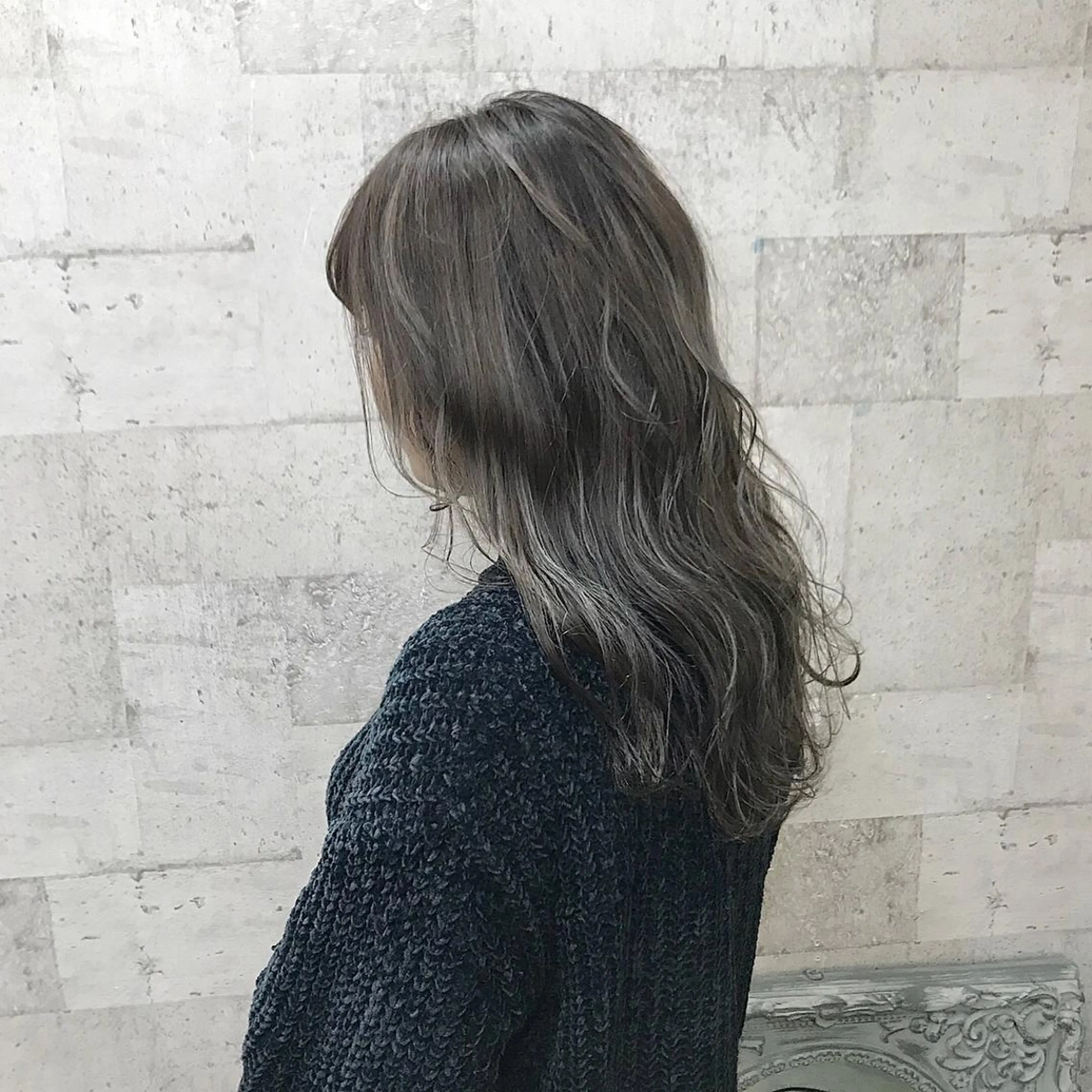 ロング カラー ハイライトカラー ハイライト インナーカラー/天神 ブリーチ/吉田のヘアスタイル