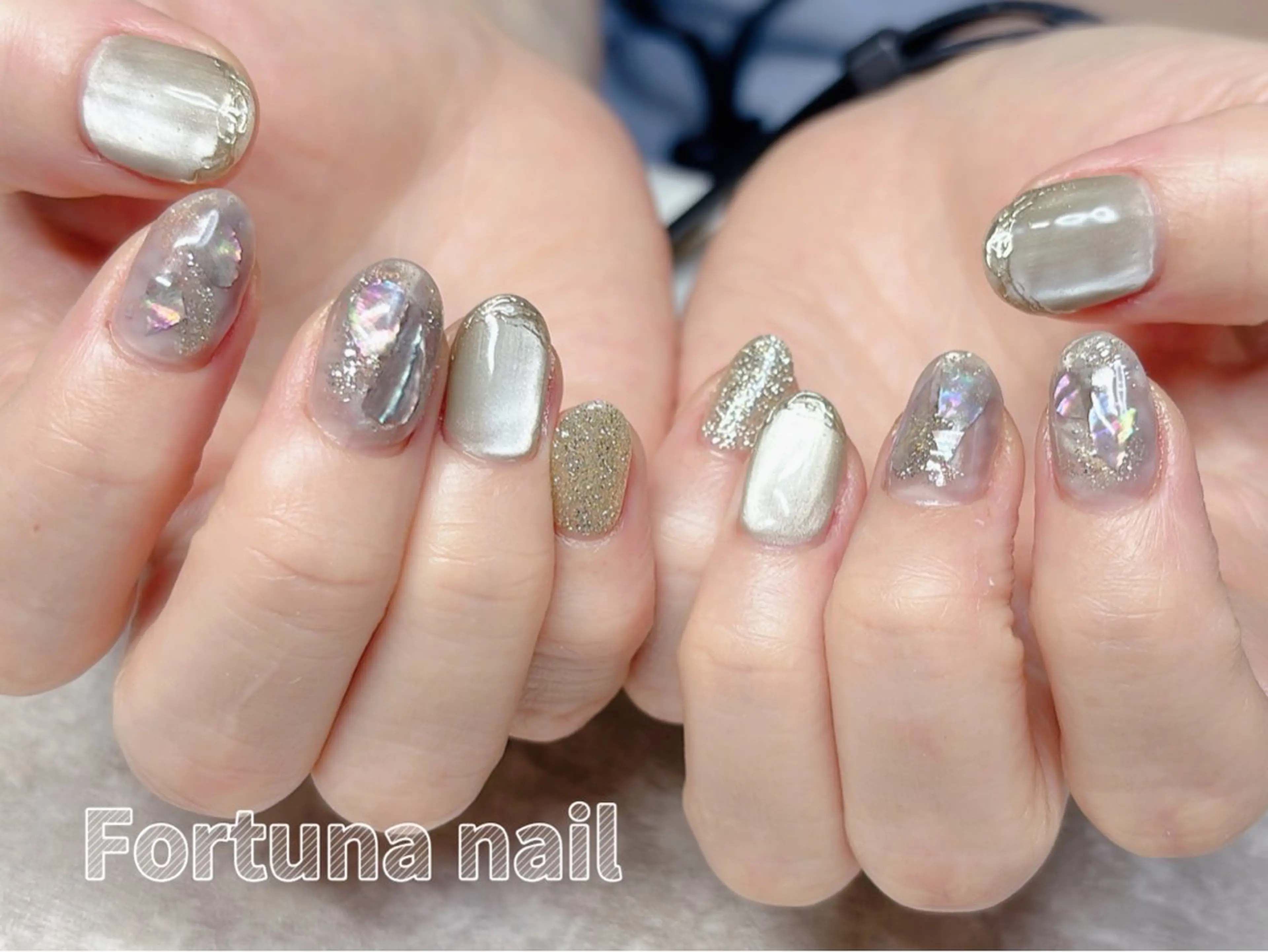 ネイル ハンドネイル Nail •Head スパFortunaのネイルデザイン