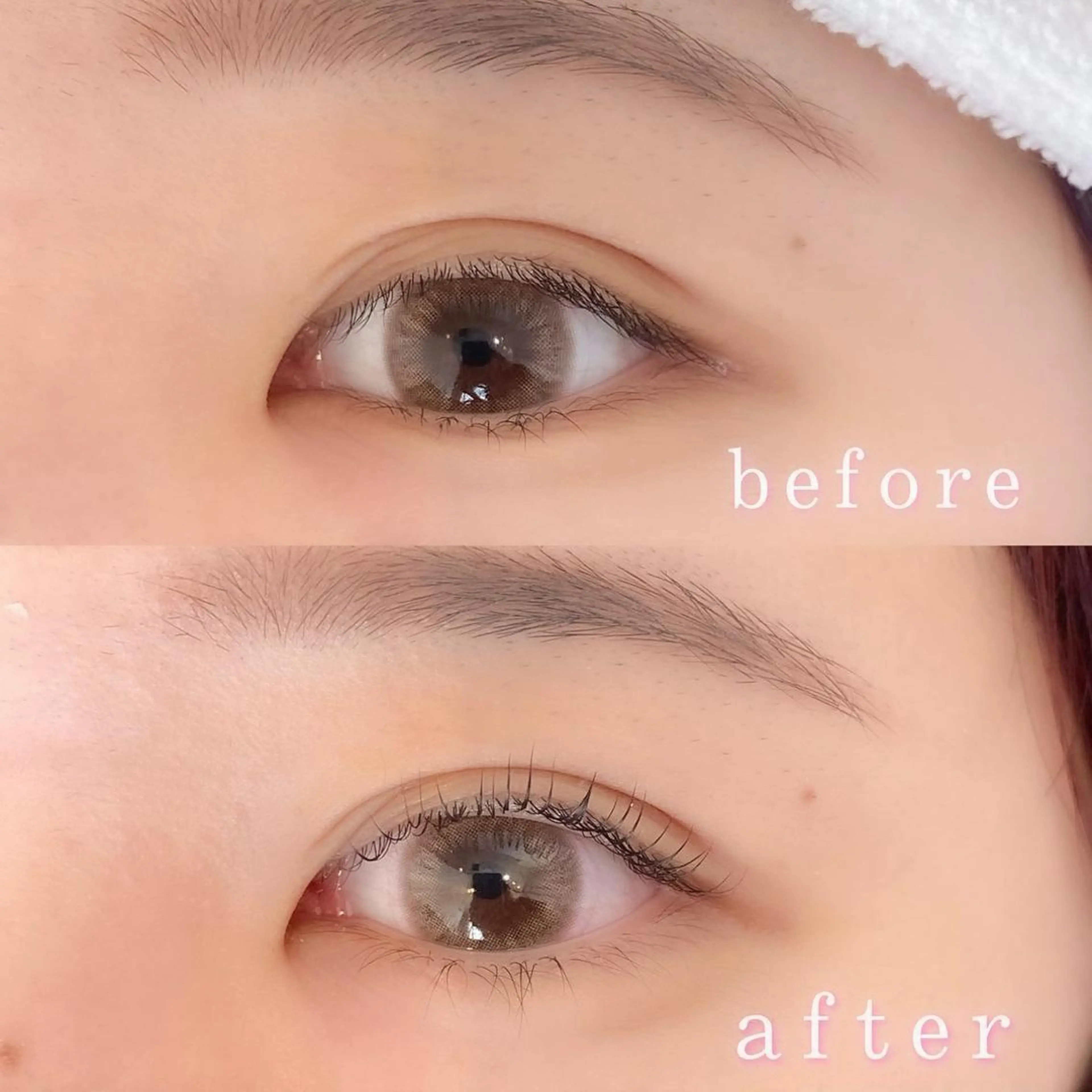 美まつ毛パーマ【ビューラーで仕上げたような自然な感じカール👀🖤】の写真