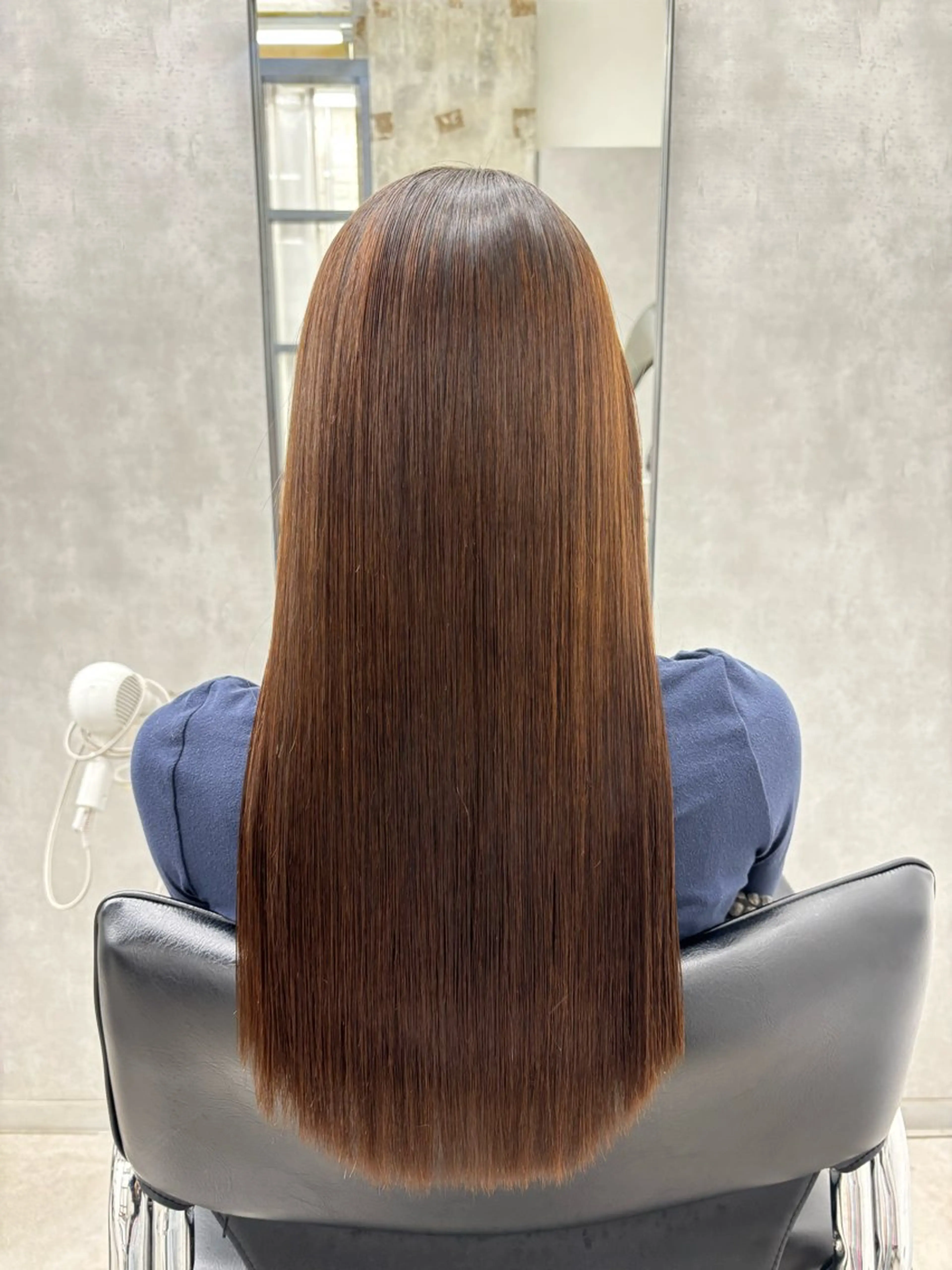 ロング カラー 髪質改善 縮毛矯正 トリートメント ヘアカラー 縮毛矯正 トリートメント 巻ける縮毛矯正🌸 勝倉　麗のヘアスタイル