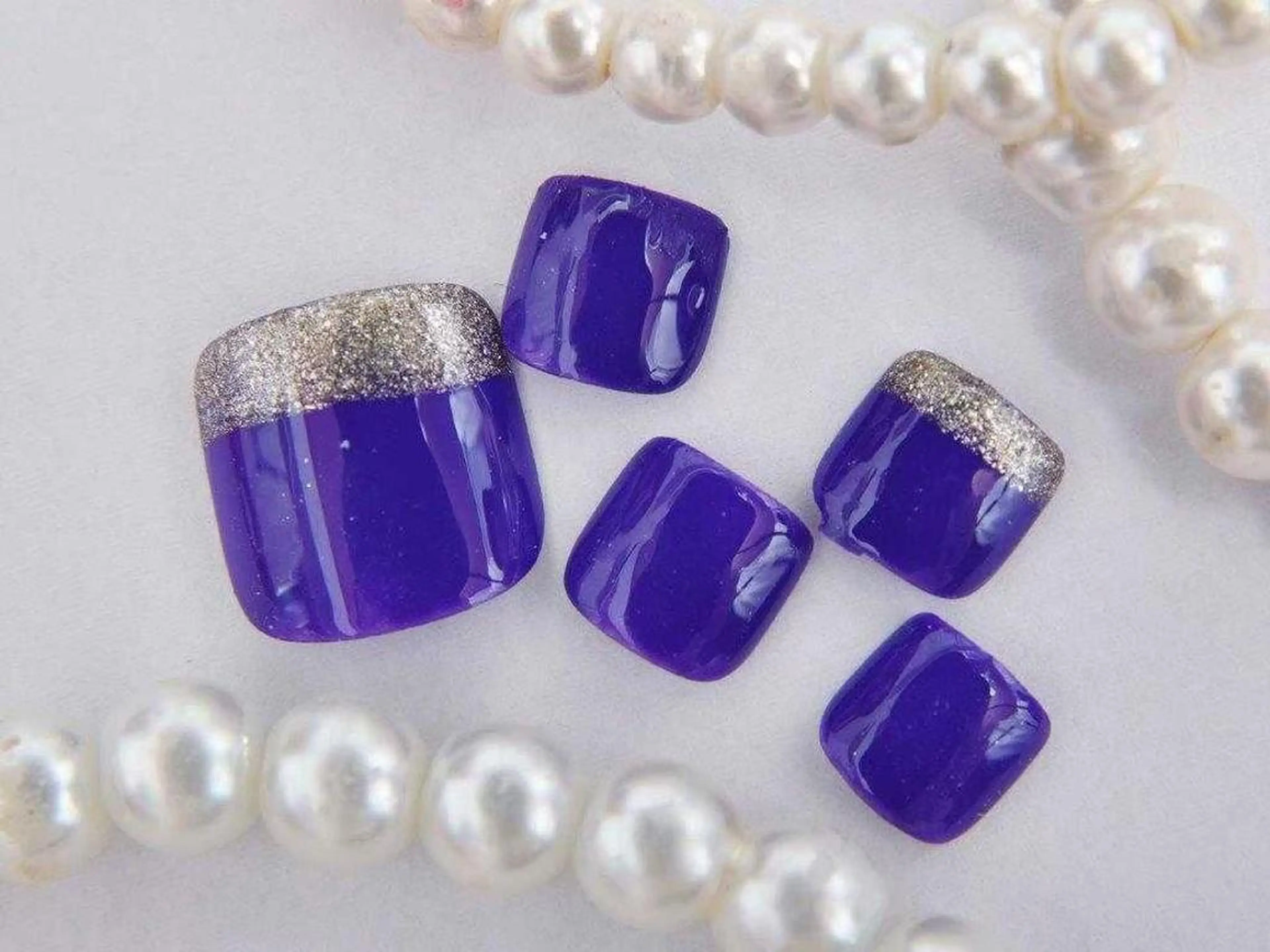 ネイル 桜ネイル 成人式 長さ出し フラッシュネイル フットネイル 💗🪽Tiary Nail🪽💗のネイルデザイン