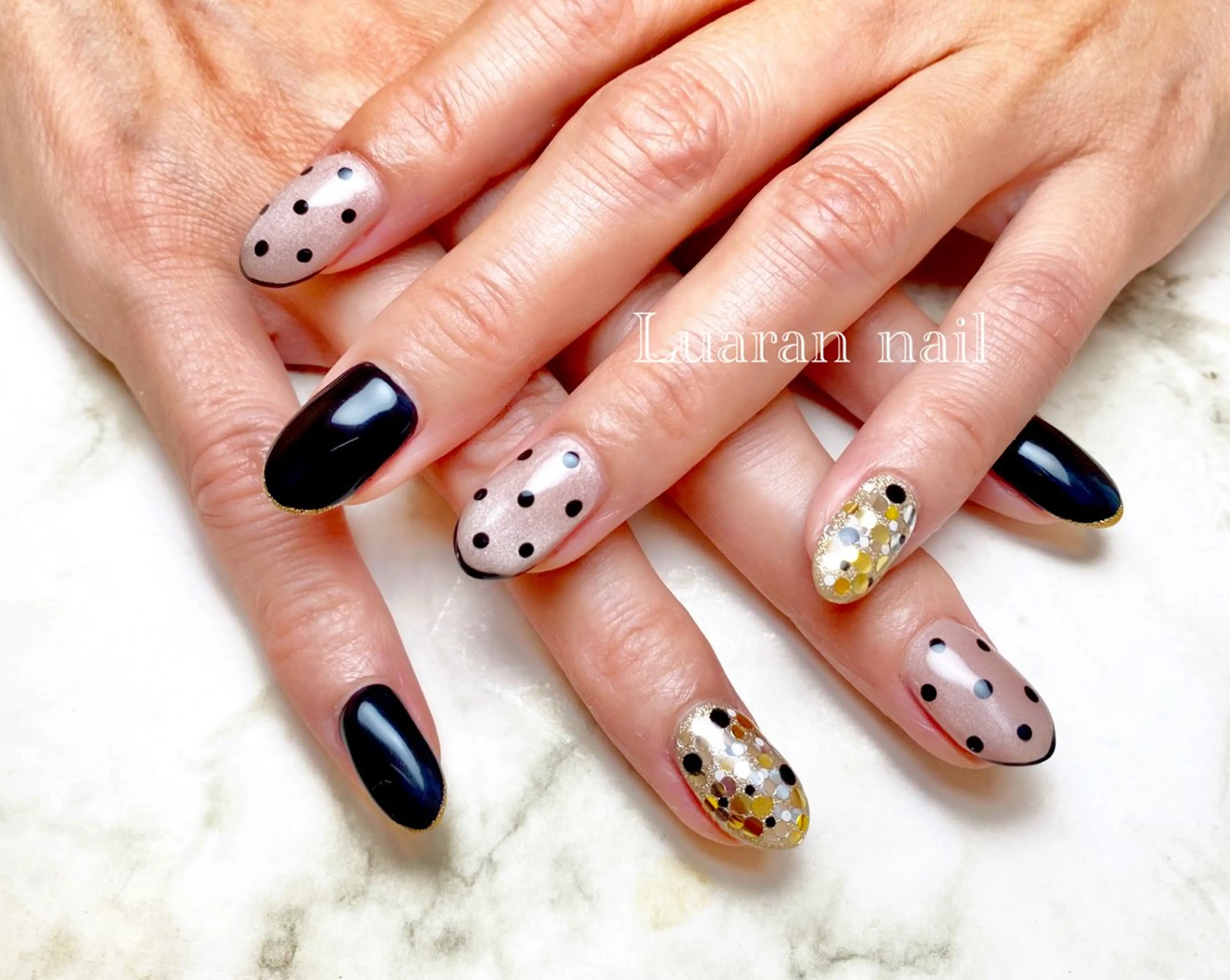 ネイル 持ち込み Luaran nailのネイルデザイン