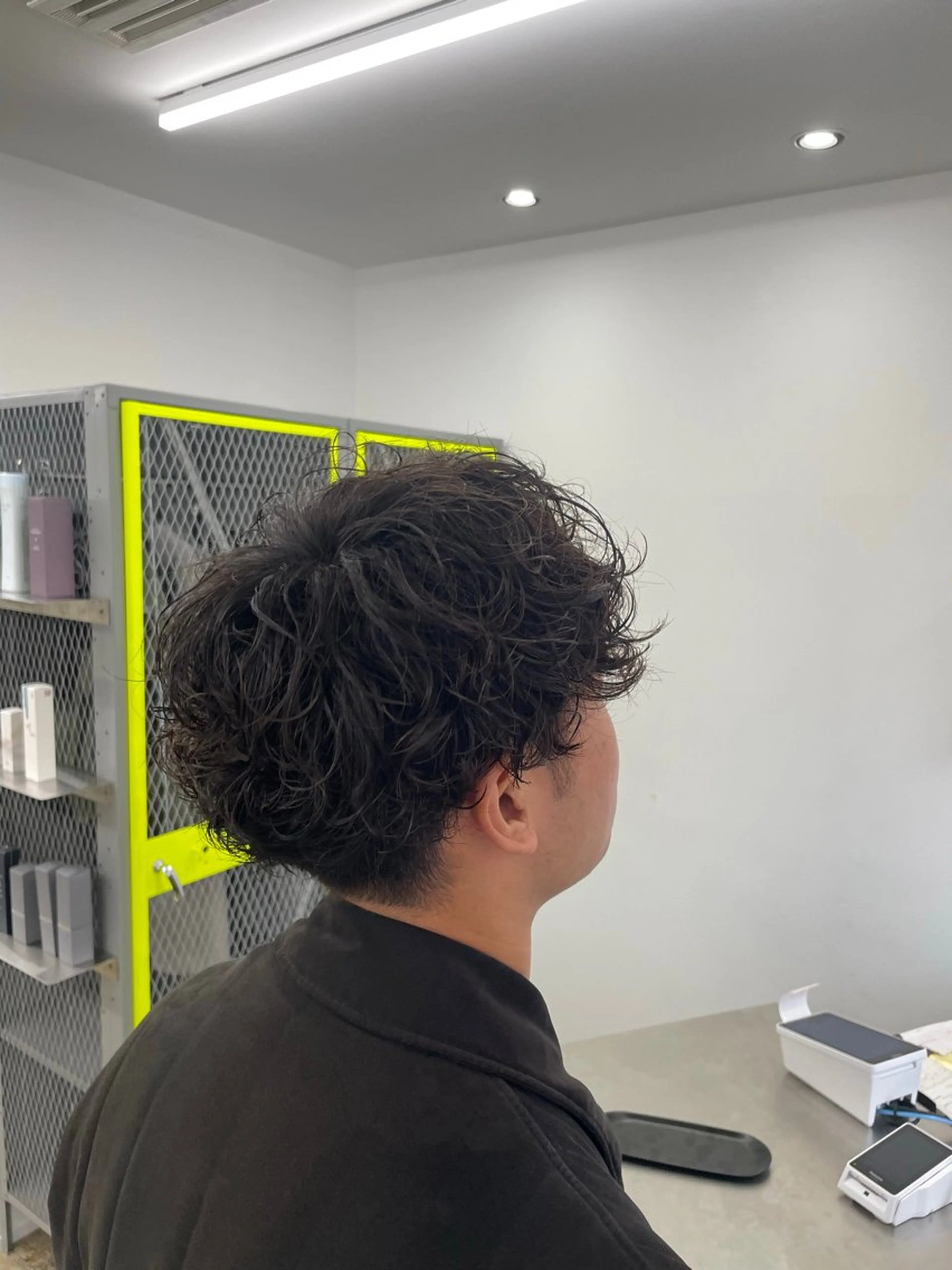 ショート 柏/シャドウパーマ/ ナチュラル/颯寿のヘアスタイル