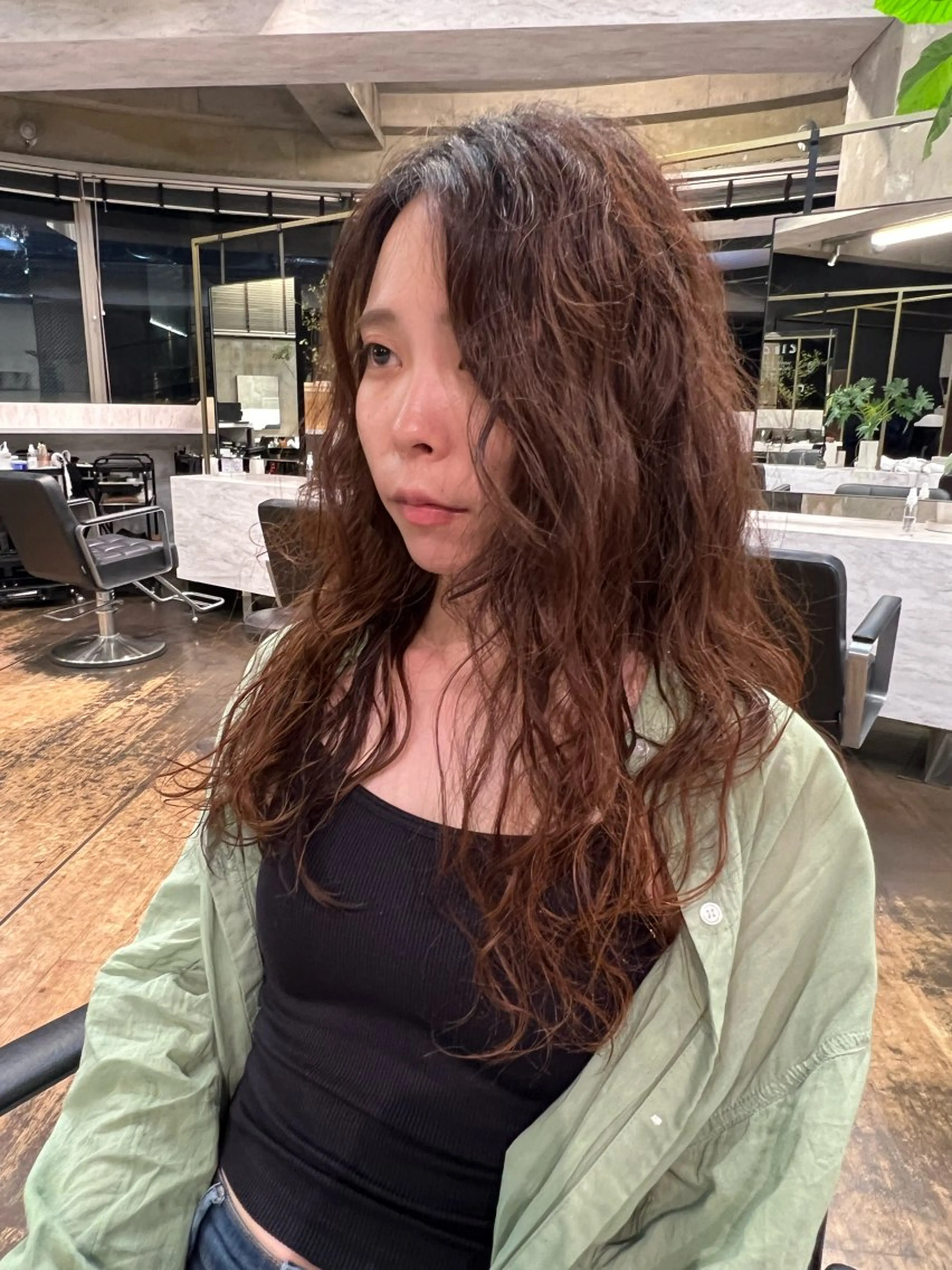 ミディアム ミディアムパーマ パーマ ROBBY所属・松井美樹/似合わせ ガーリー・韓国のヘアスタイル