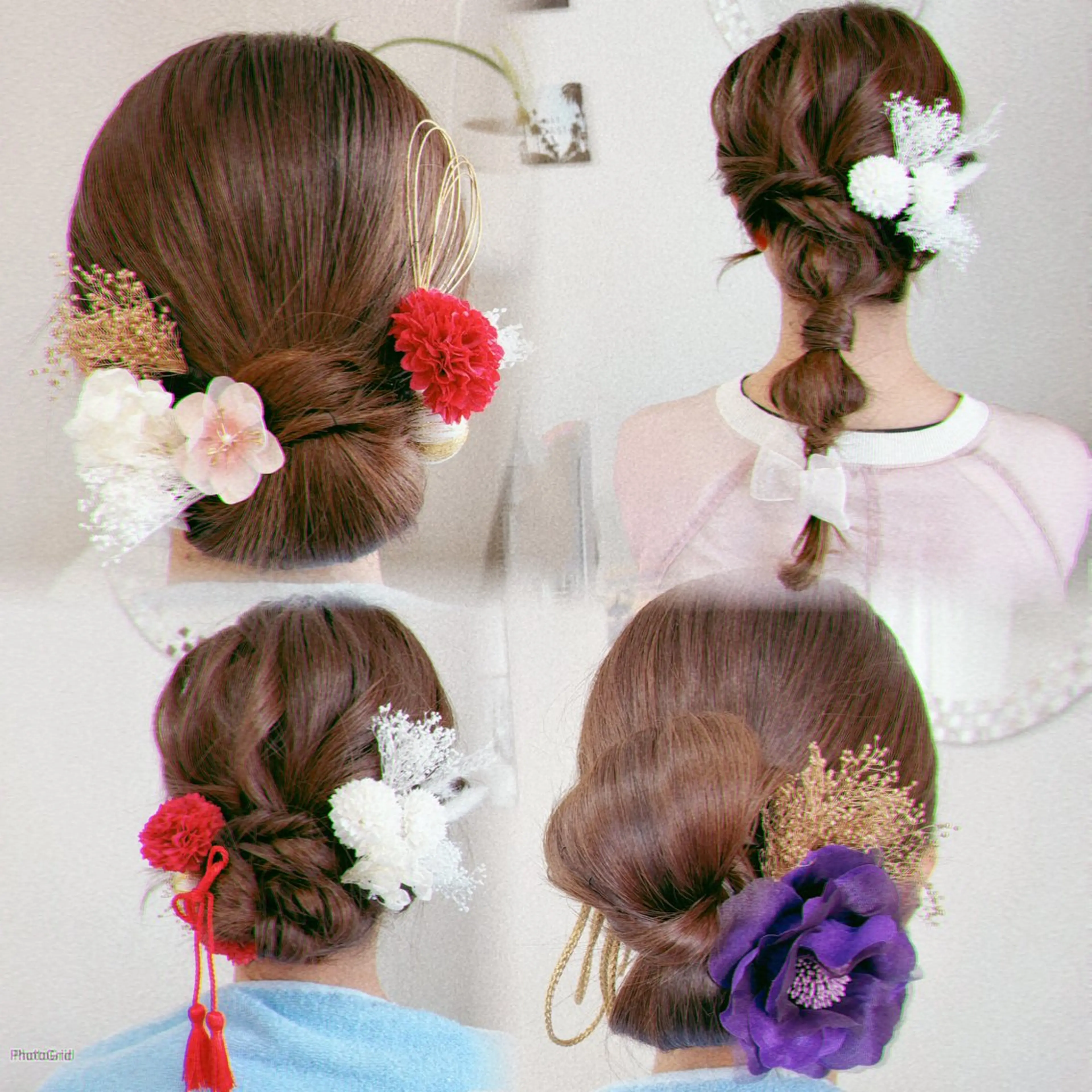 ヘアセットの写真