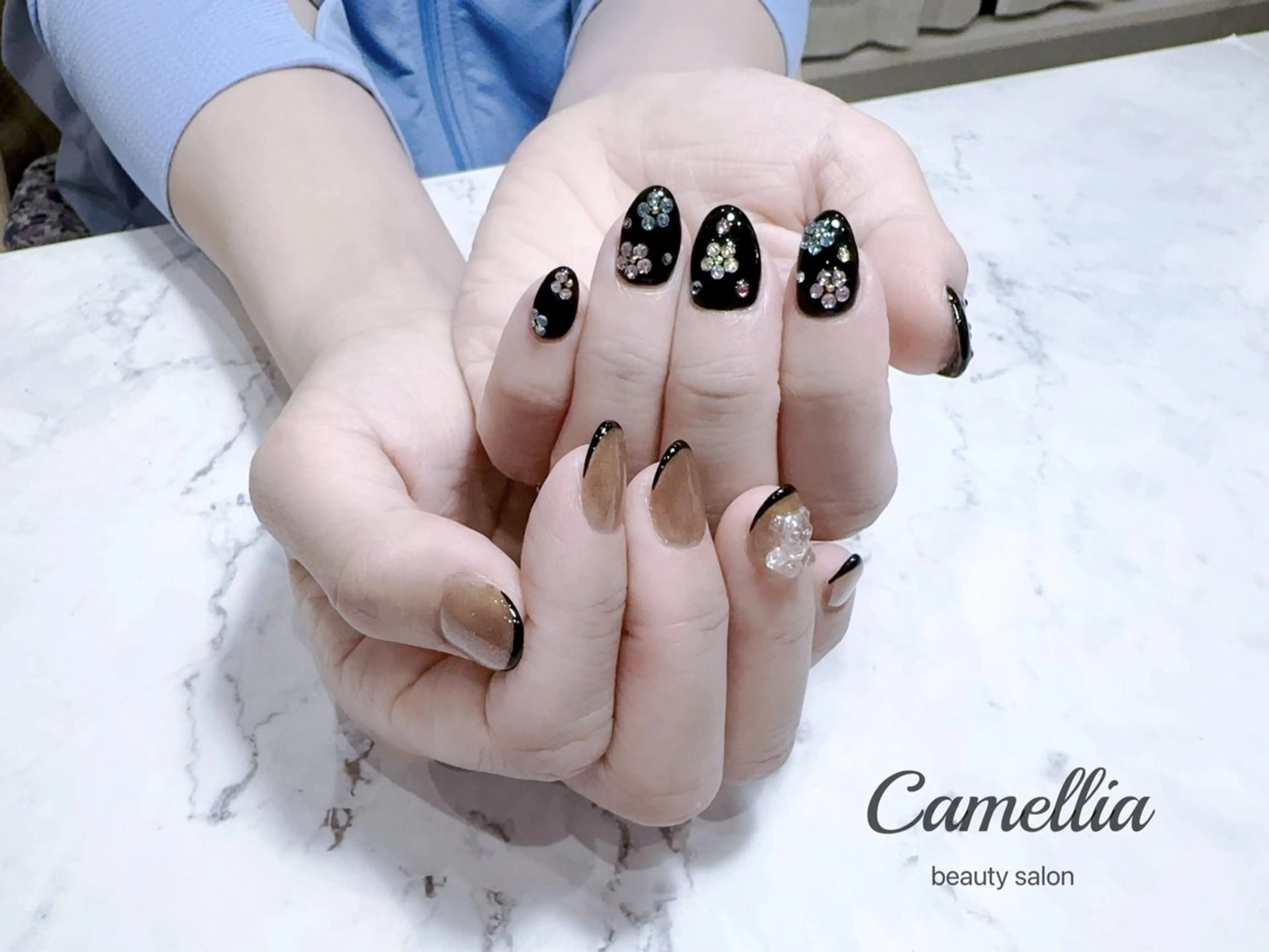 ネイル ハンドネイル ハンドケア Camellia nail salonのネイルデザイン