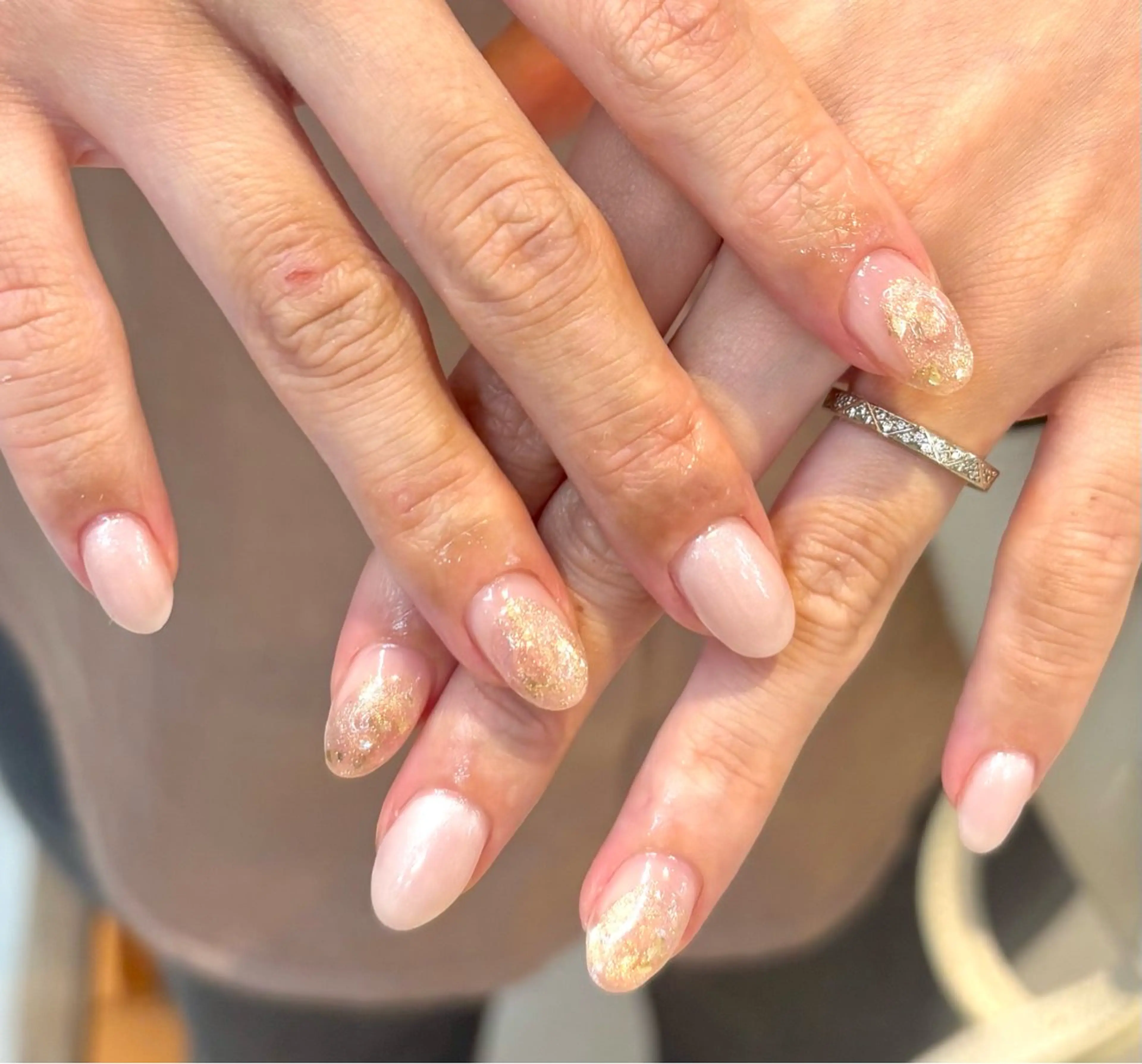 ネイル ラメ(グリッター) deg゜ yumiのネイルデザイン