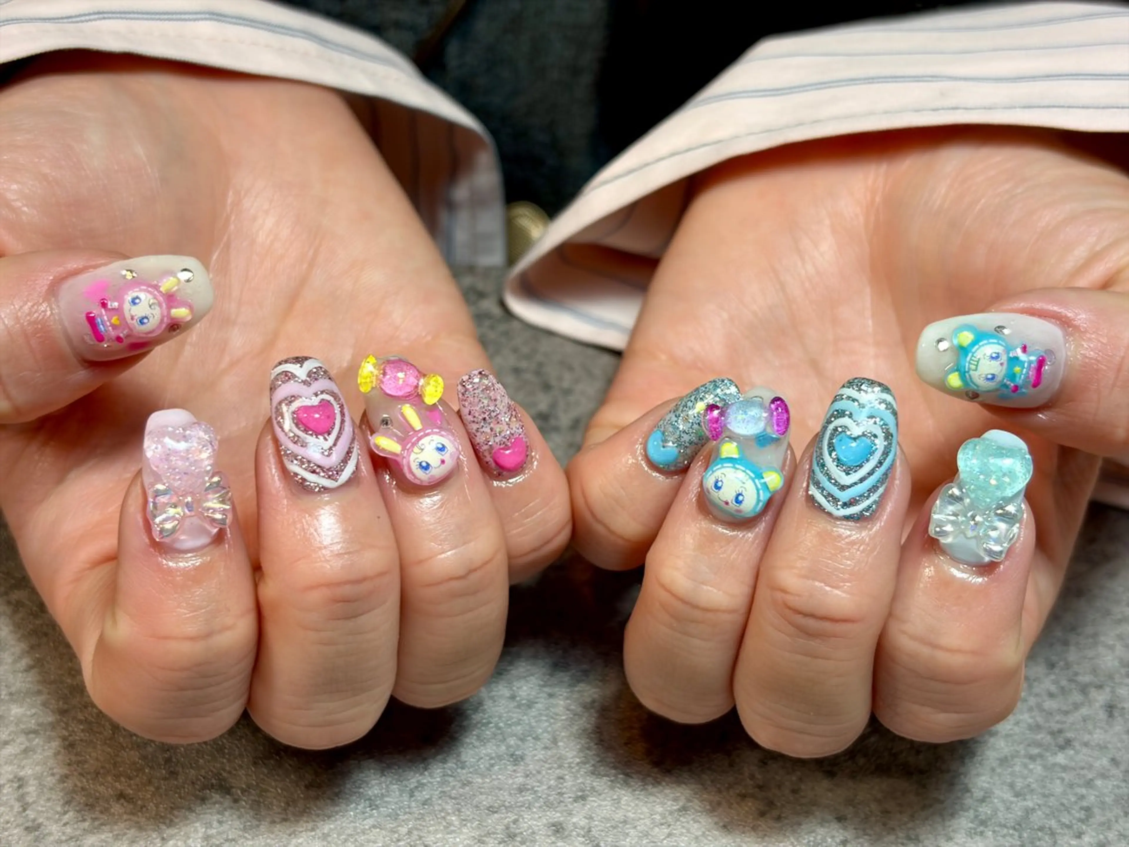 ネイル ハンドネイル フットネイル GéRanium Harukaのネイルデザイン