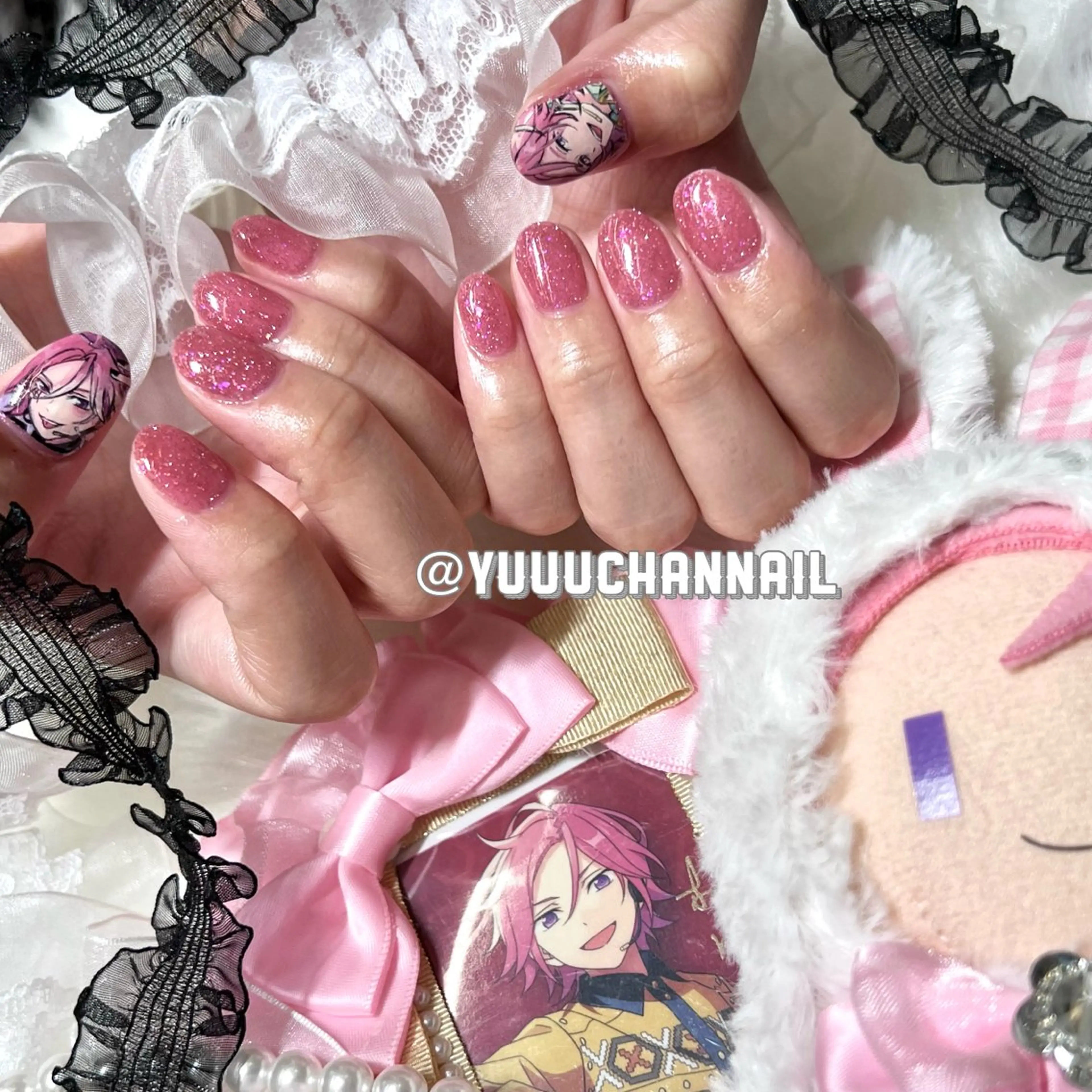 ネイル 痛ネイル🩷渋谷 🧸Yunaのネイルデザイン