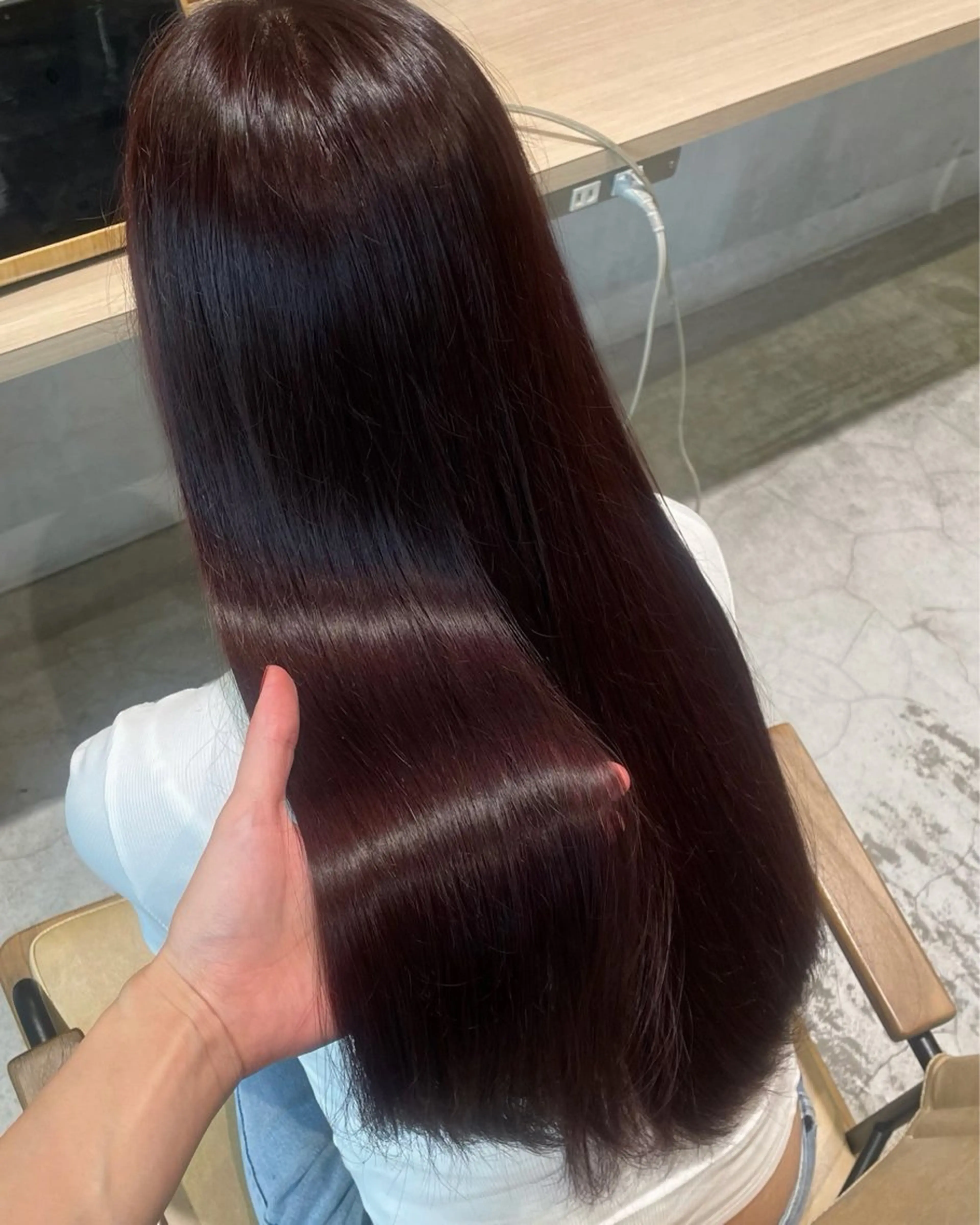 ロング 髪質改善 トリートメント Lico所属・カット無料です♪ 濱野玲奈のヘアスタイル