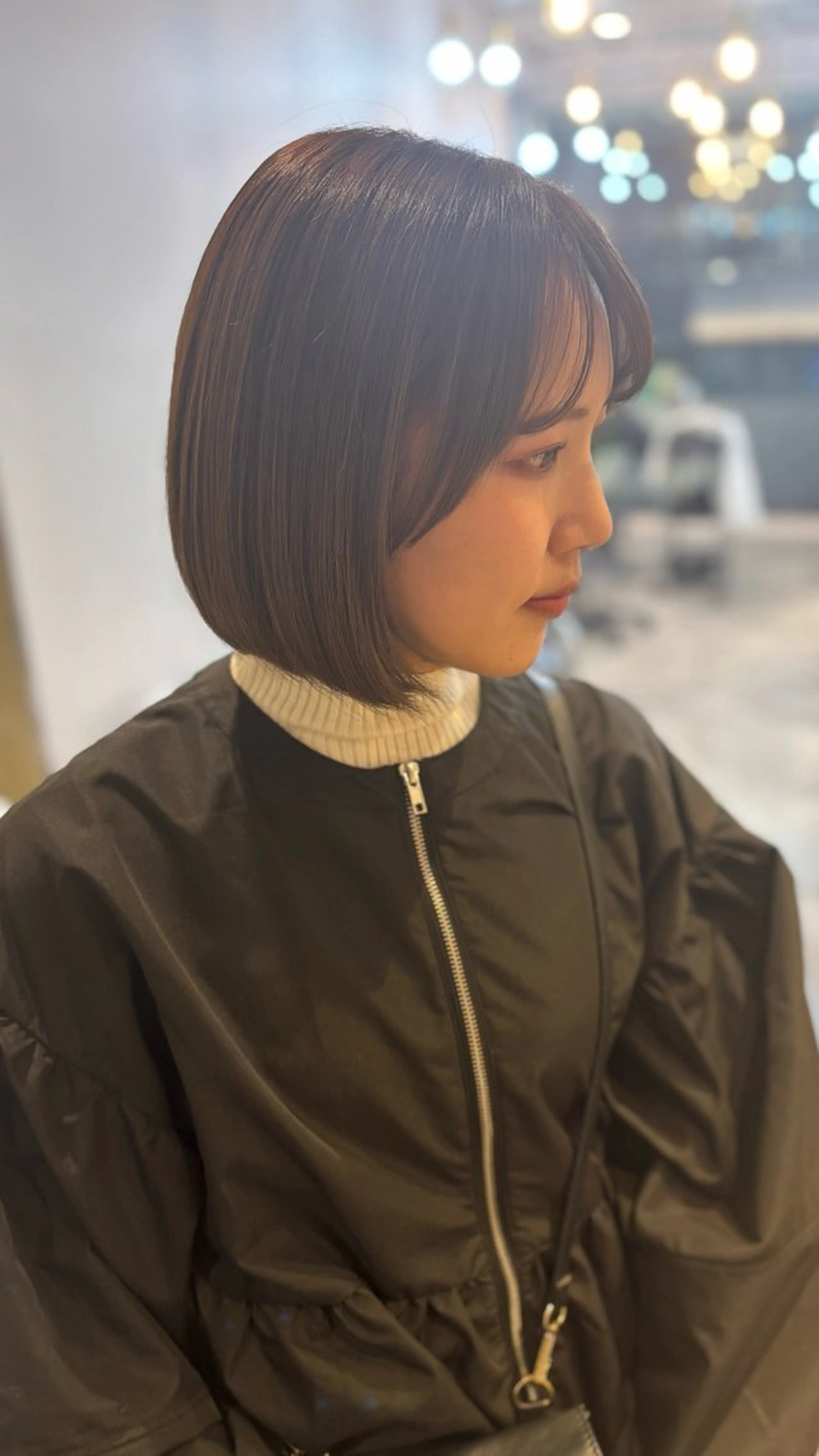 ショート 切りっぱなしボブ 丸みショート ボブ ショートヘア カット HARUKI  MINATO Japan広島紙屋町店所属・hmj紙屋町店 脊戸智志のエステ・リラクイメージ