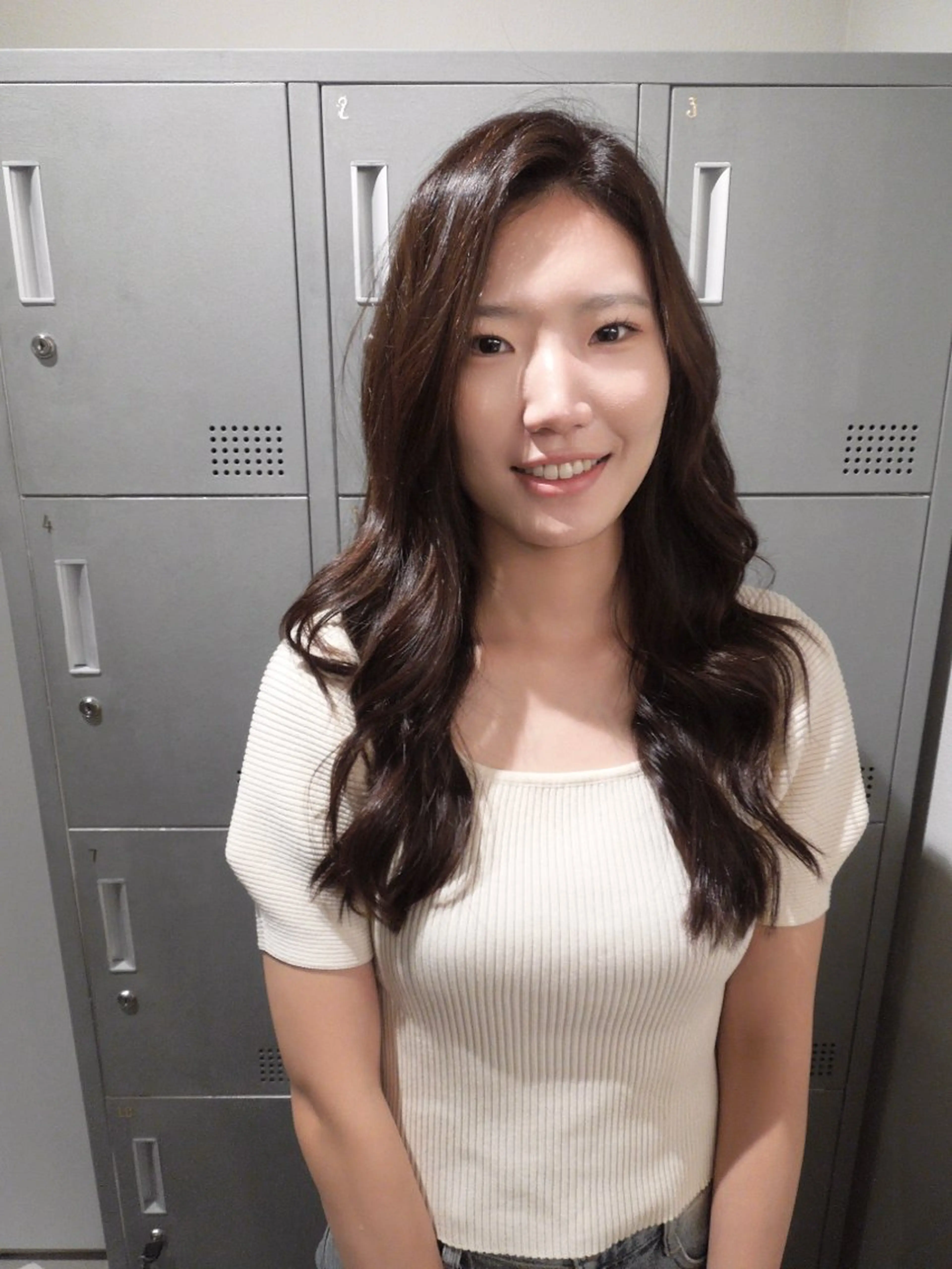 セミロング カット ヘアカラー 【天満1艶髪】潤艶/ 髪質改善🌹釣本竜哉のヘアスタイル