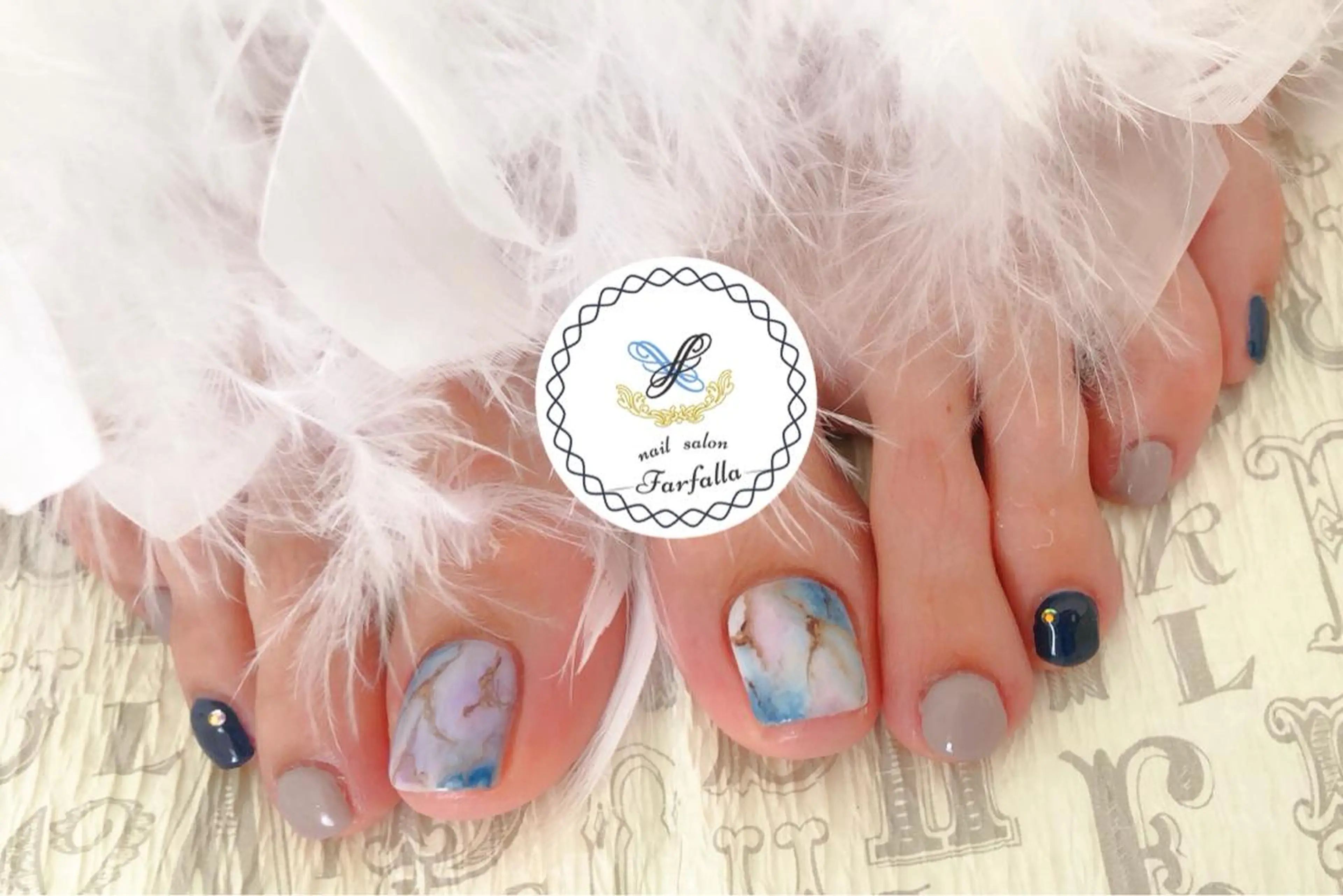 ネイル Farfalla Kieのネイルデザイン