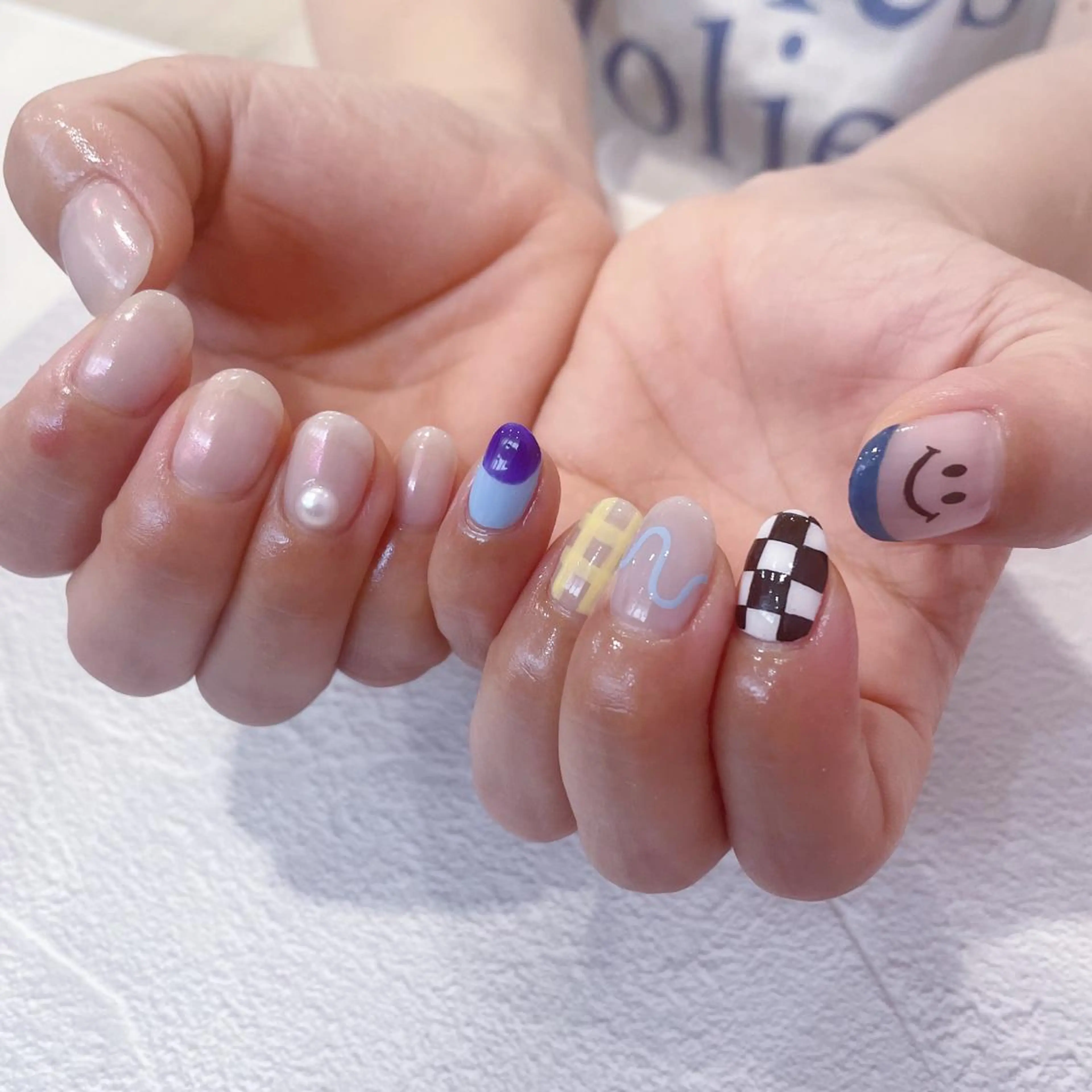 ネイル 長瀬 瑠霞のネイルデザイン