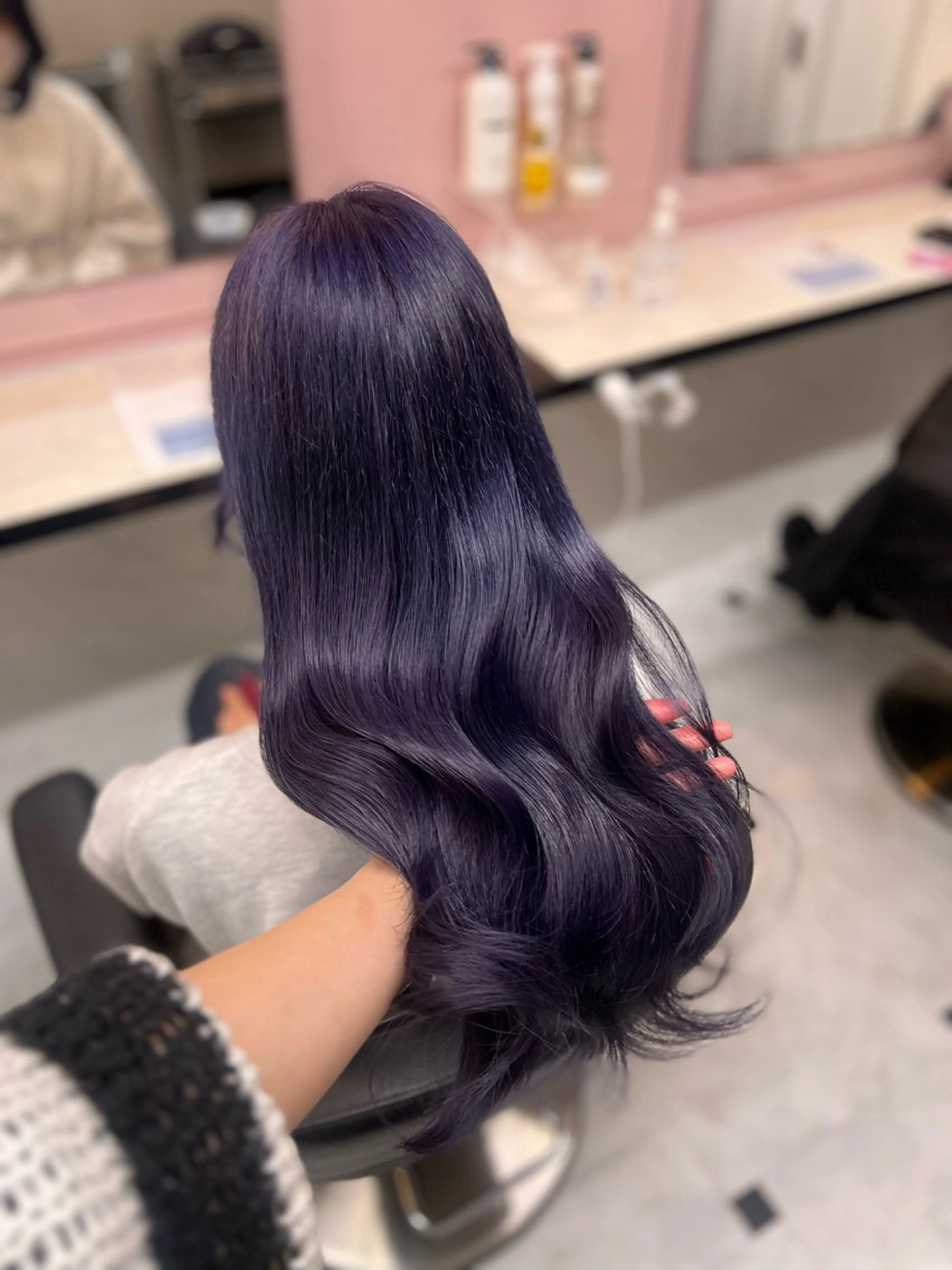 ミディアム カラー ヘアアレンジ 💕上野美容師☁ ブリーチ💖サワのヘアスタイル