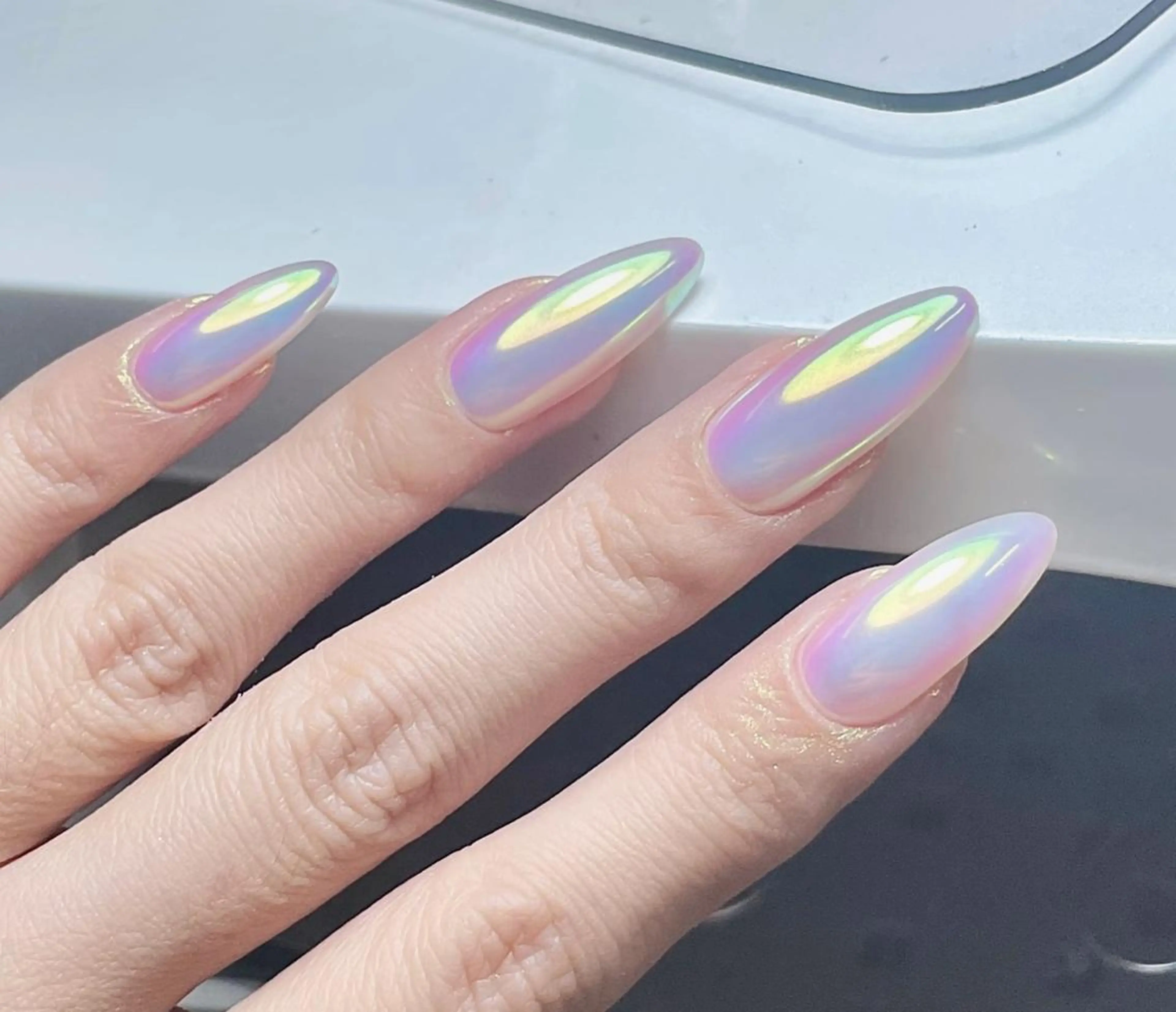 🐳【チップ長い出し】ミラーorオーロラ🐳の写真