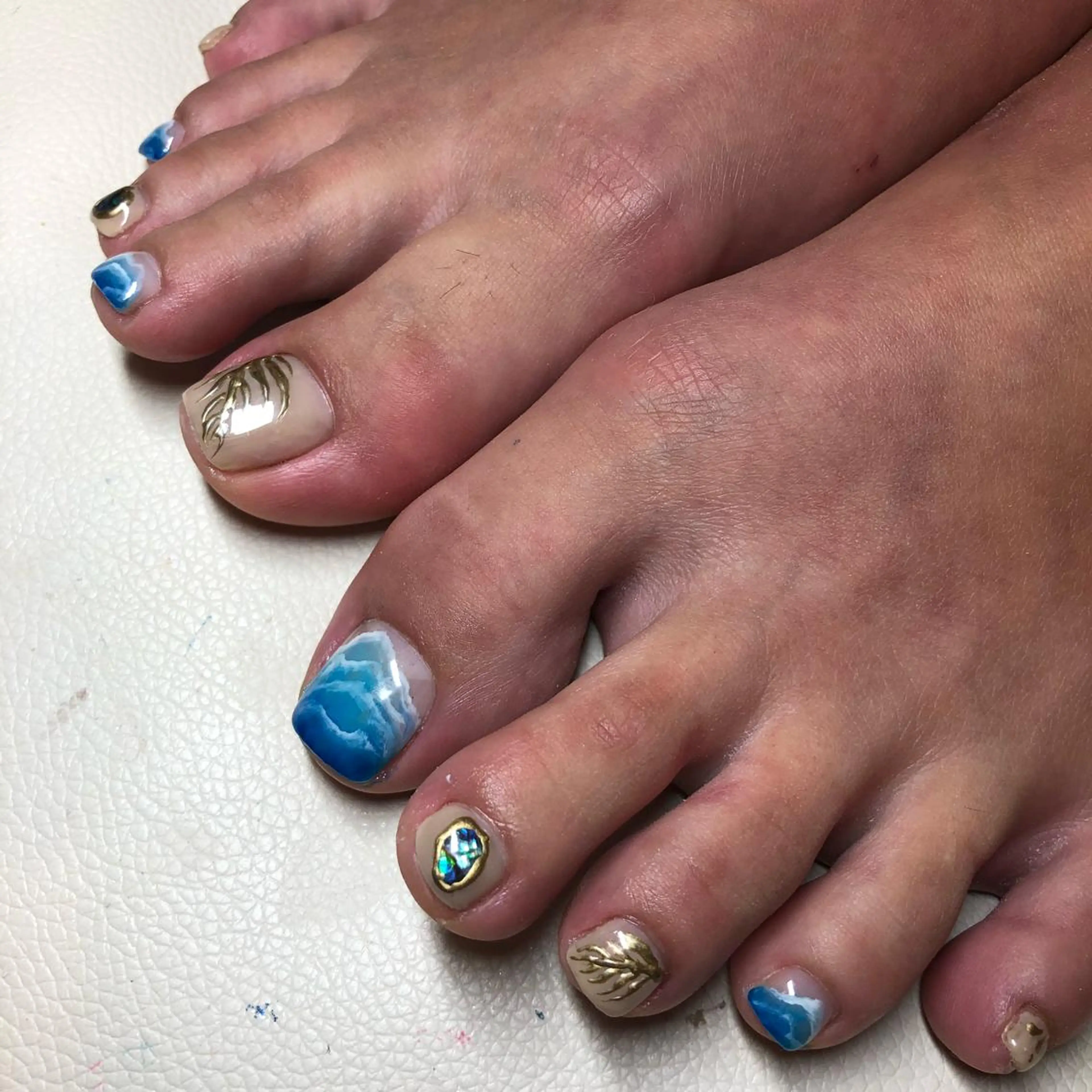 ネイル フットネイル maggienail所属・Maggie Nagisaのネイルデザイン