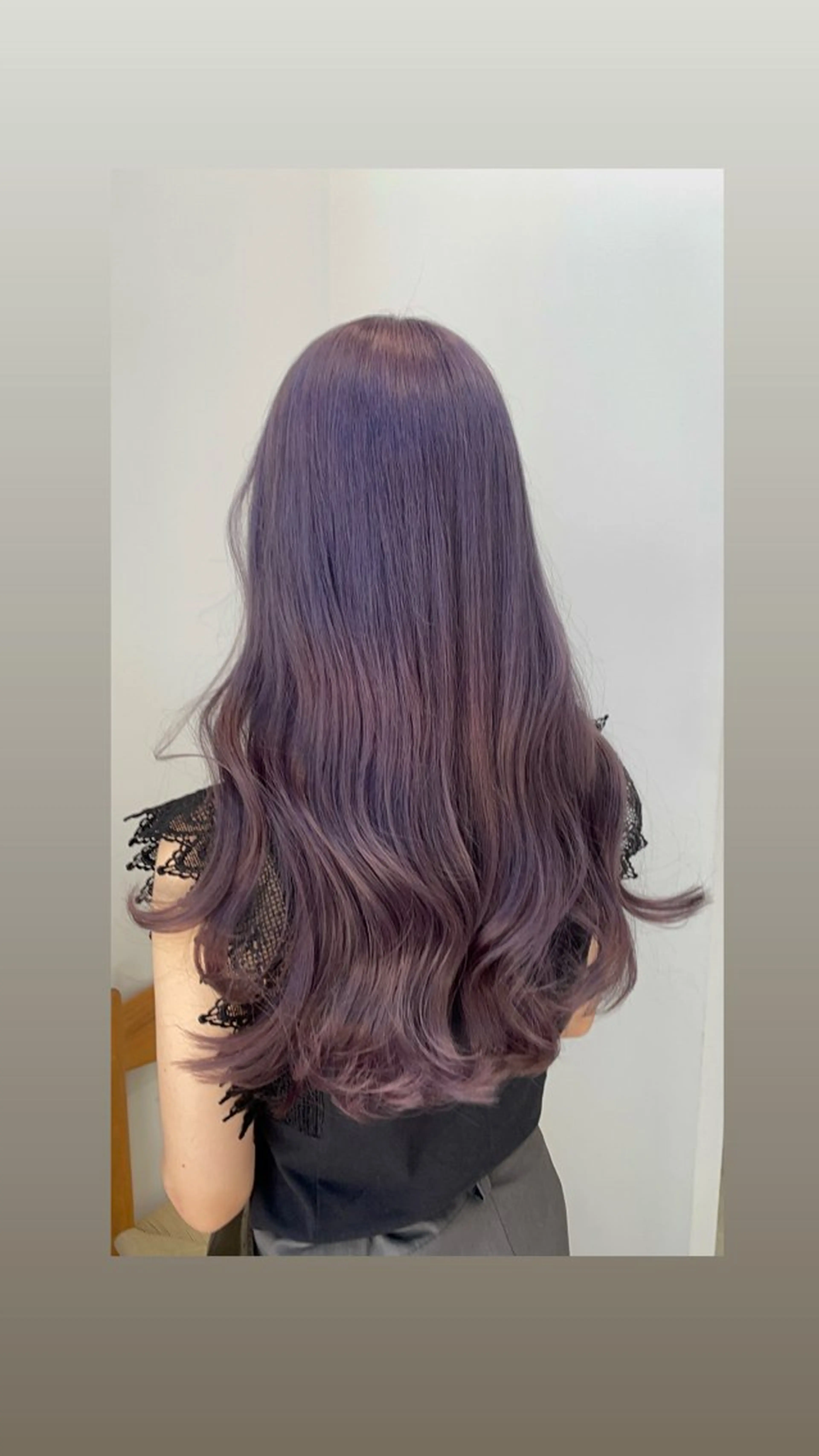 ロング カラー ブリーチ ラベンダーカラー ピンクカラー ピンクラベンダー カット ヘアカラー トリートメント 🦋透明感カラー /ケアブリーチ🦋のヘアスタイル