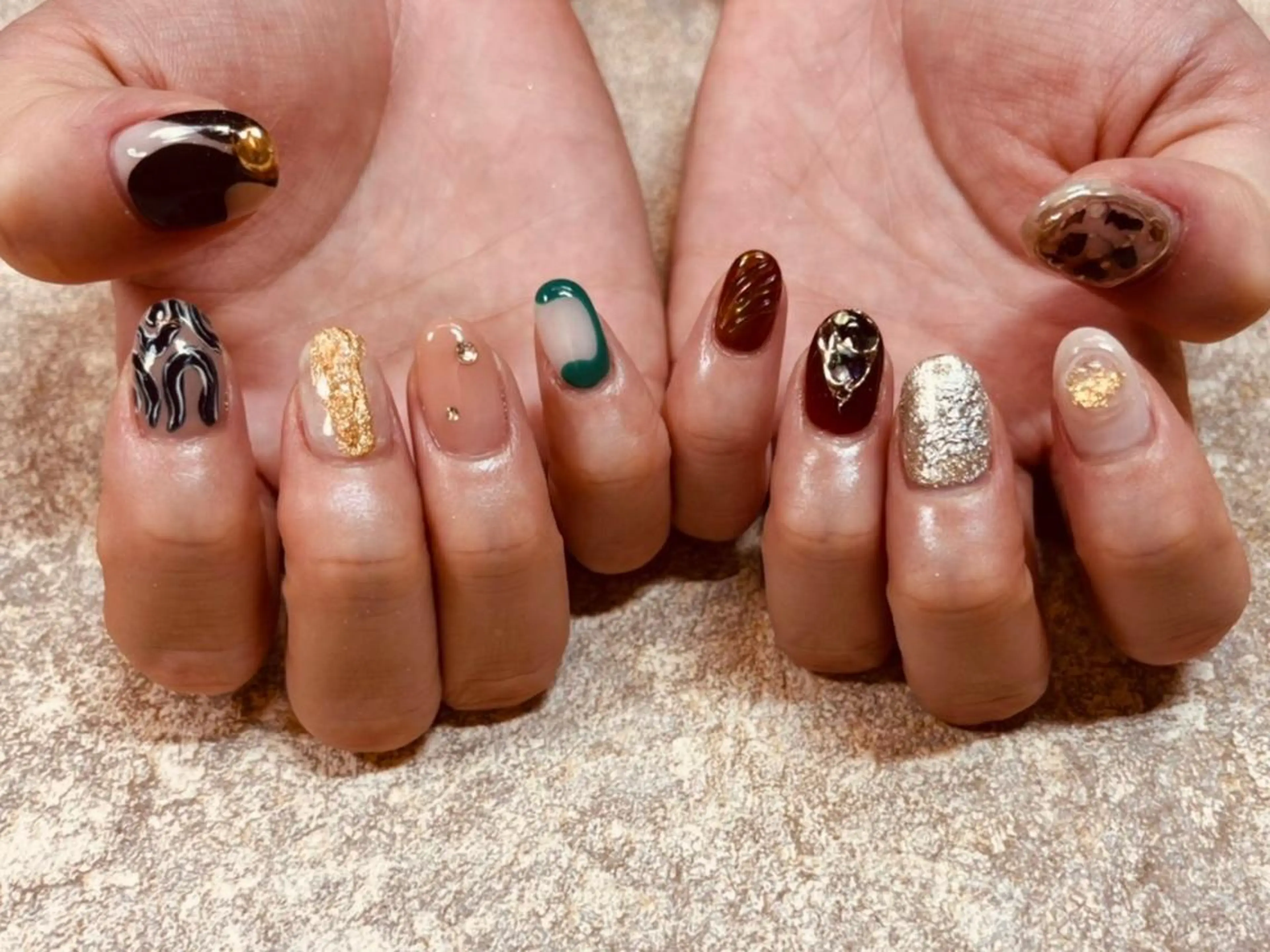 ネイル ハンドネイル LOVE NAIL 💕Sonoのネイルデザイン