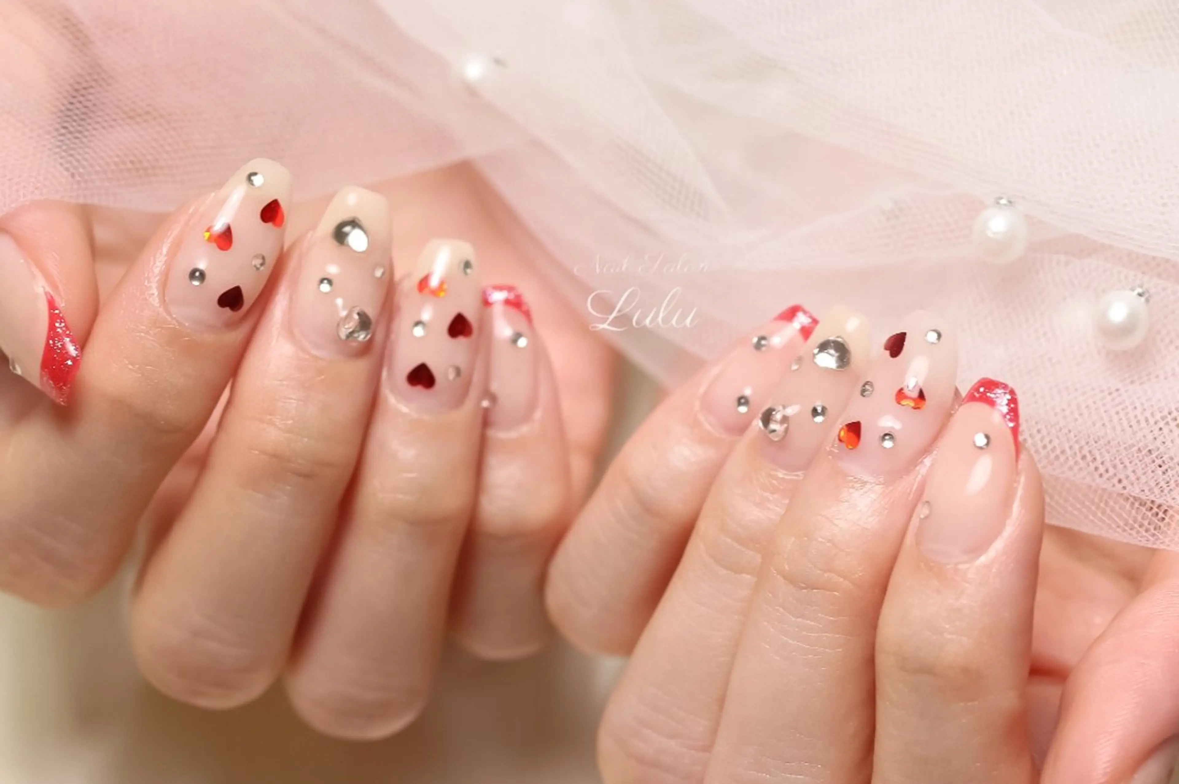 ネイル 持ち込み Lulu nail salon 南堀江店所属・西村 あやかのネイルデザイン